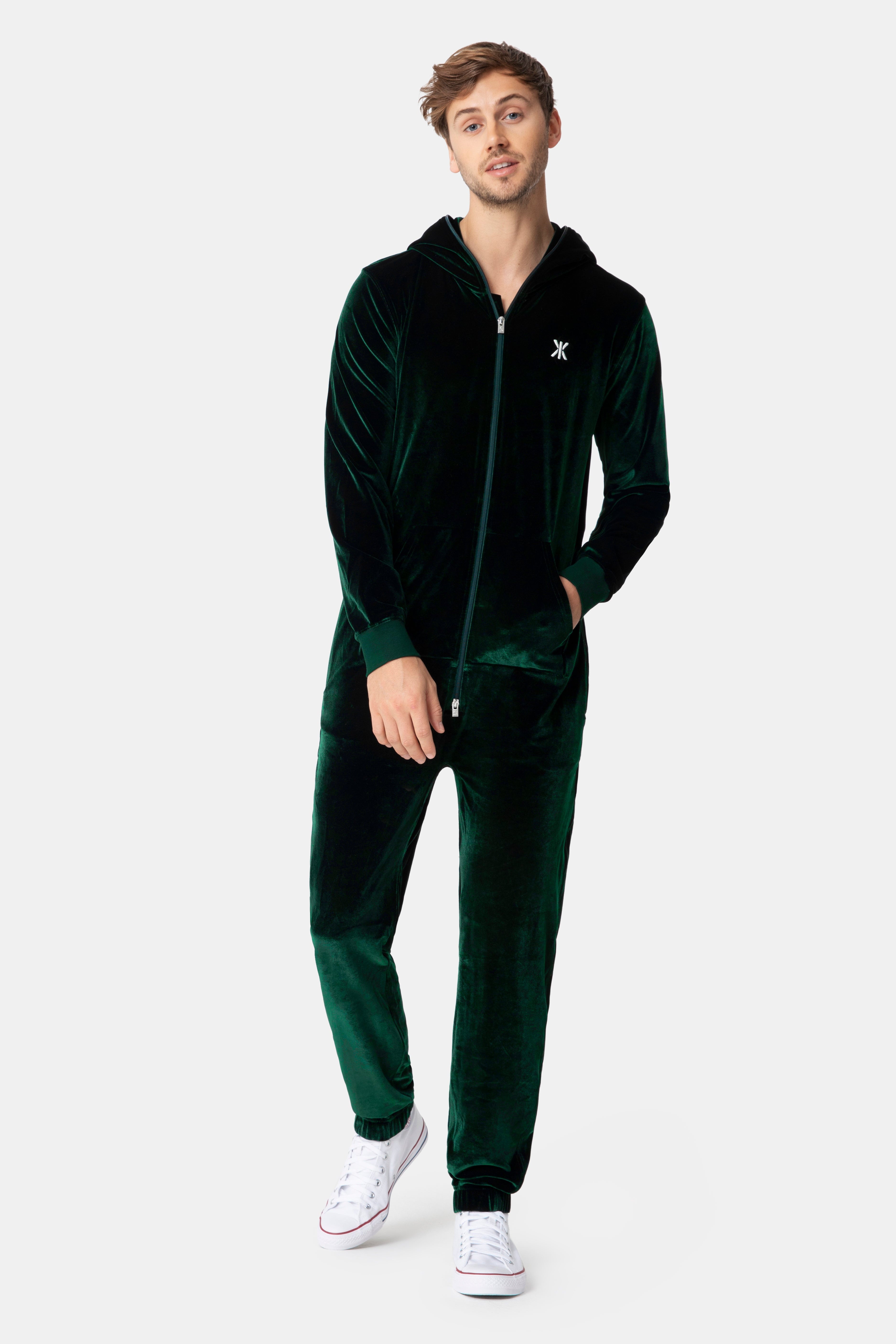 onepiece-original-velour-jumpsuit-overall-gr-n-velours image 6