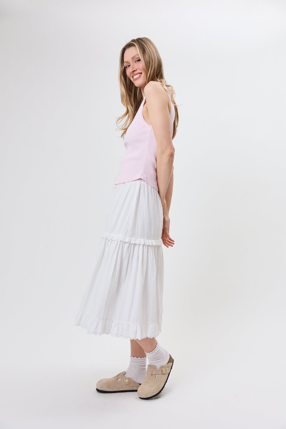 oh-april-christel-midi-skirt-midirock-wei-baumwolle-spitze image 5