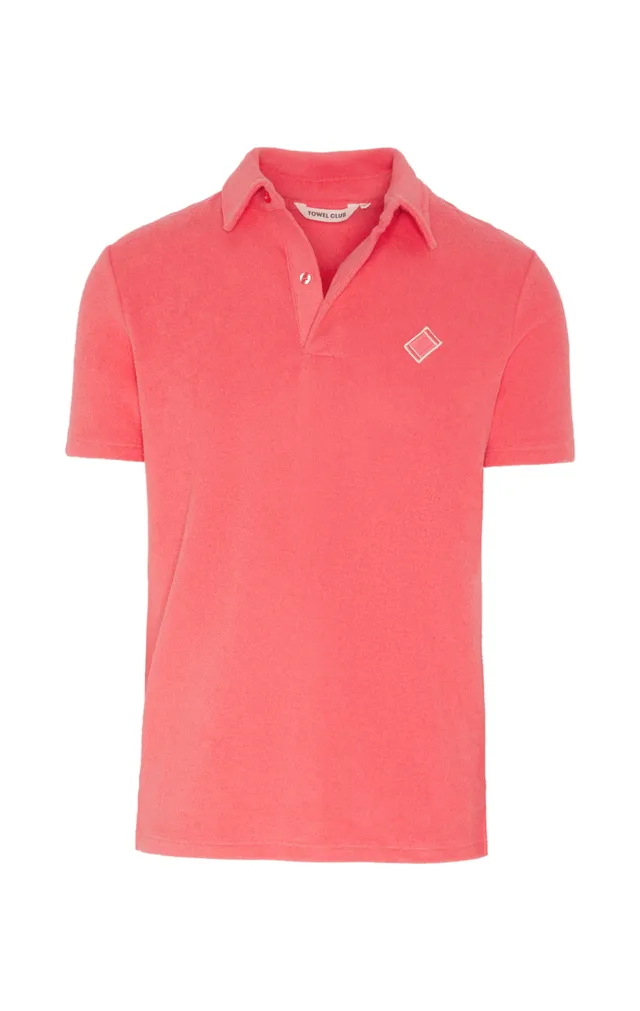 onepiece-towel-club-piquet-t-shirt-coral-frottee image 1
