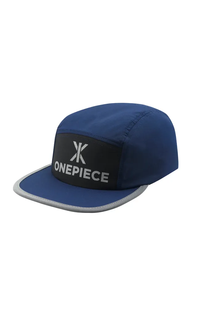 onepiece-over-cap-blau-nylon-cap-mit-logo image 1