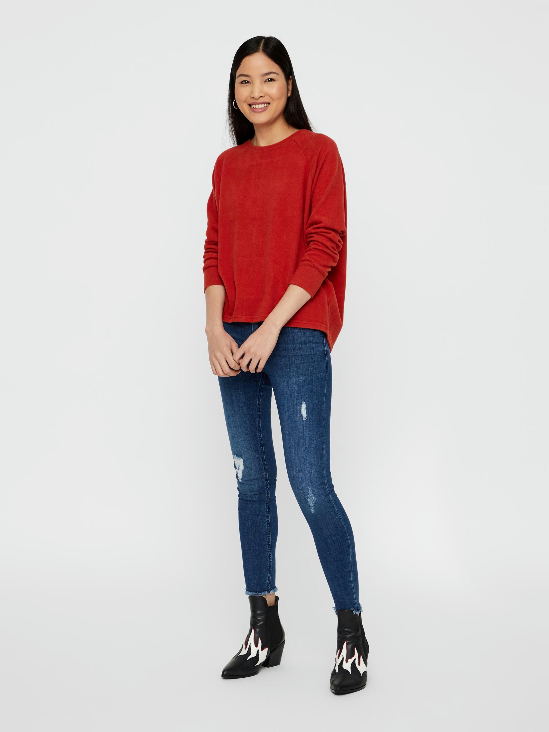 noisy-may-long-sleeved-top-langarmshirt-mit-rei-verschluss image 5