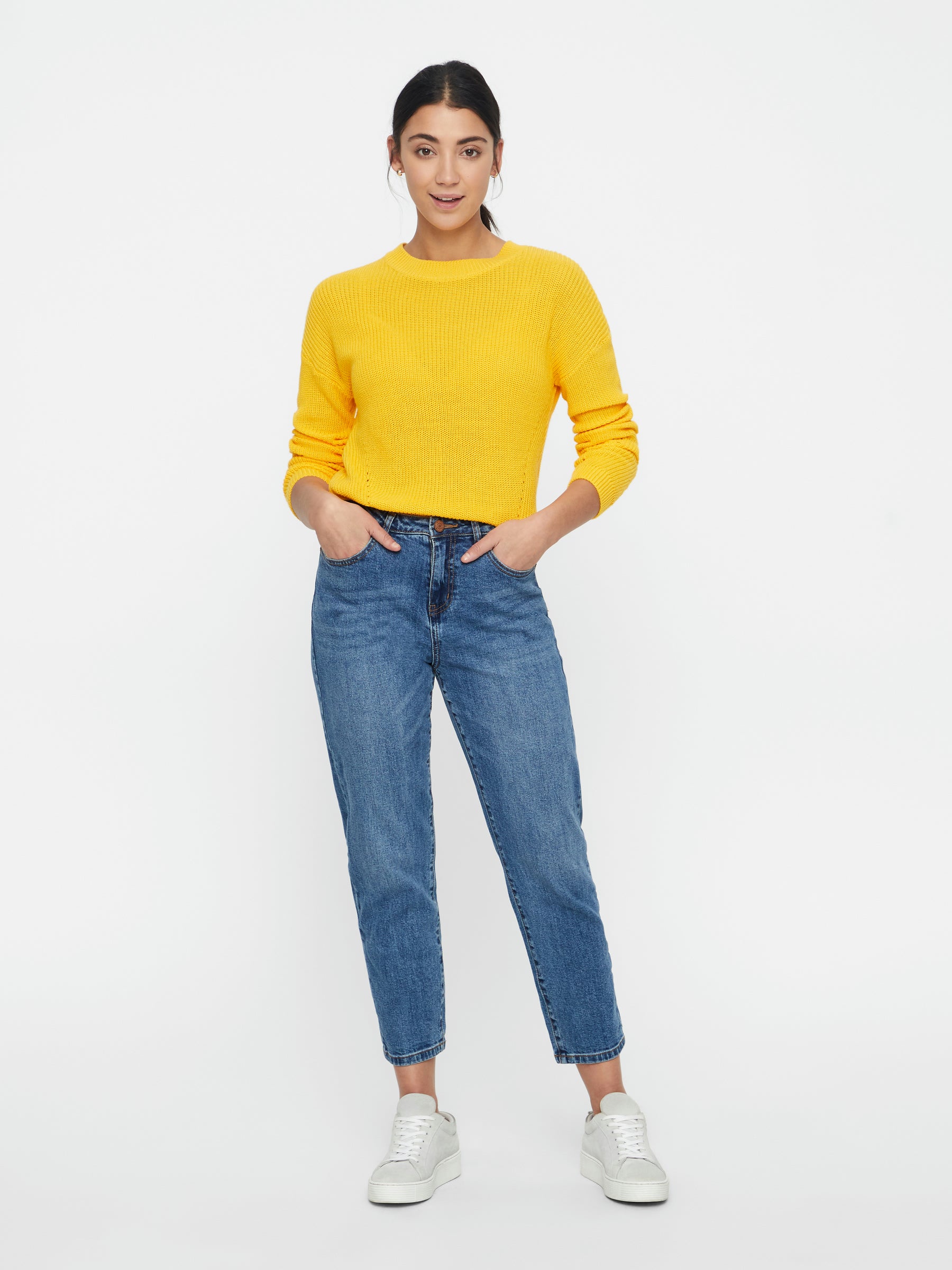 noisy-may-blusa-strickbluse-langarm-locker-58-cm image 4