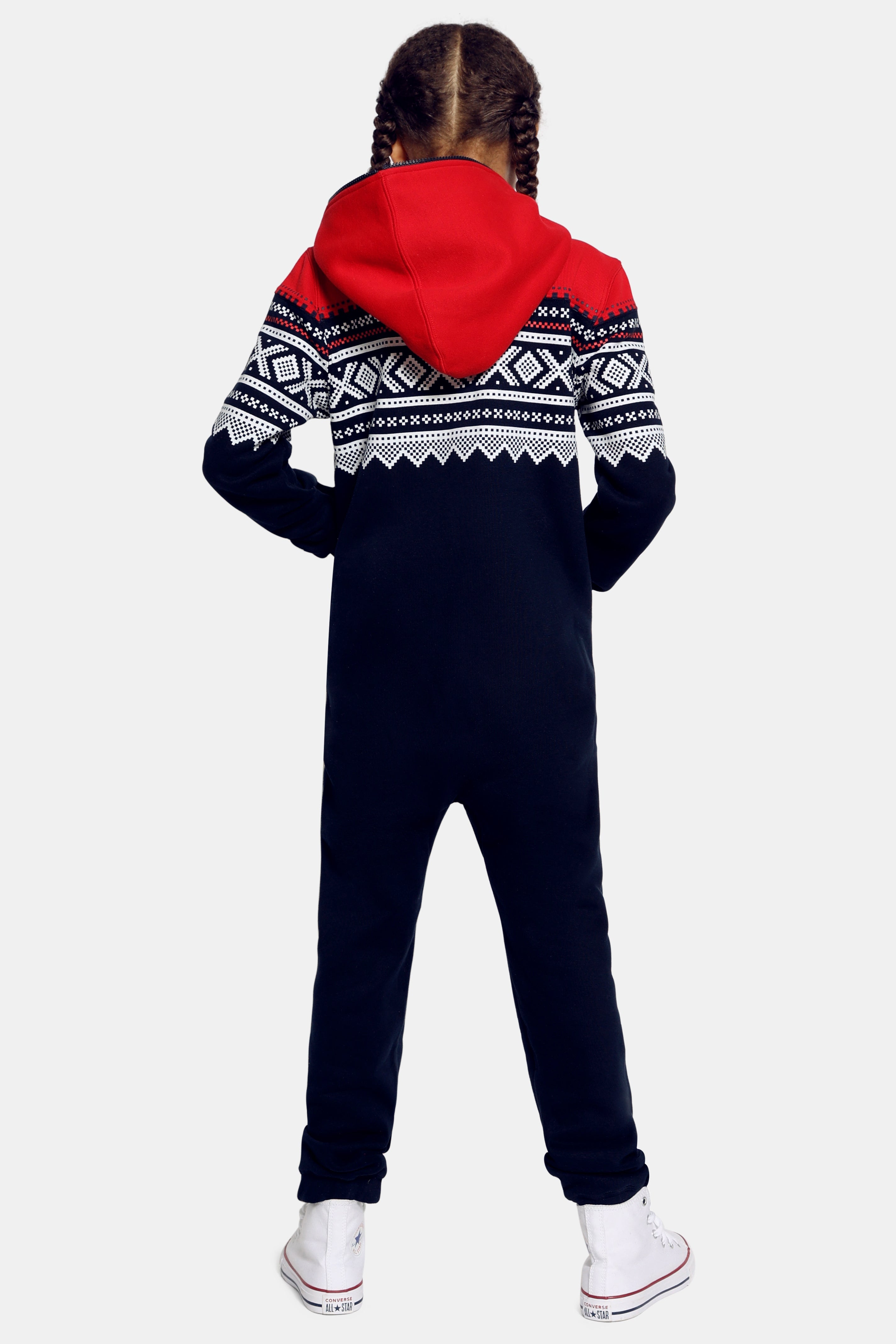 onepiece-marius-kids-jumpsuit-kinder-overall-navy-muster image 3