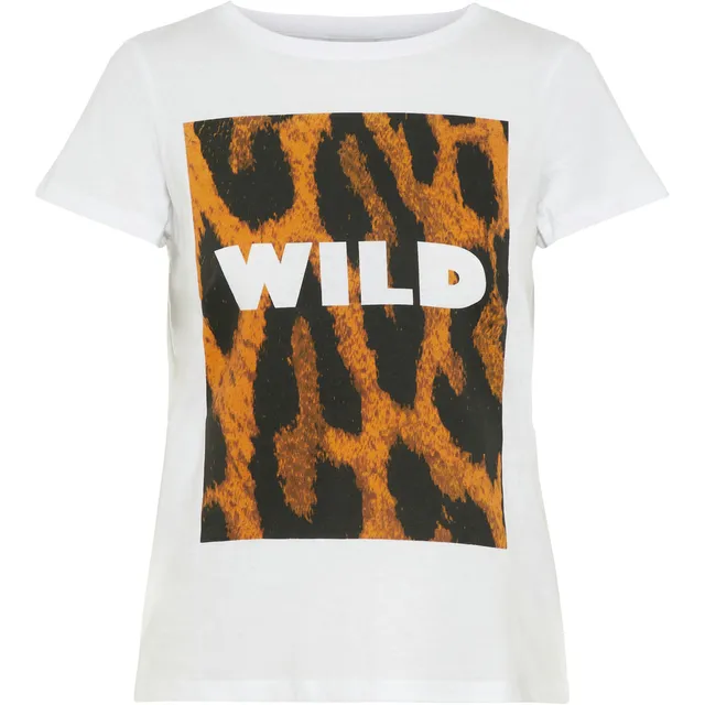 noisy-may-t-shirt-kurzarm-tiger-rundhals image 1