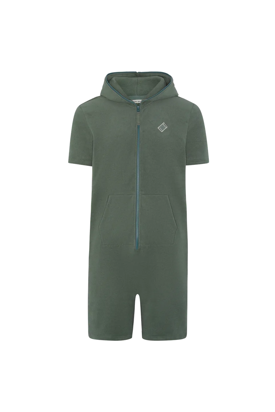 onepiece-towel-club-shortsleeve-jumpsuit-frottee-dusty-green-kurzarm image 1
