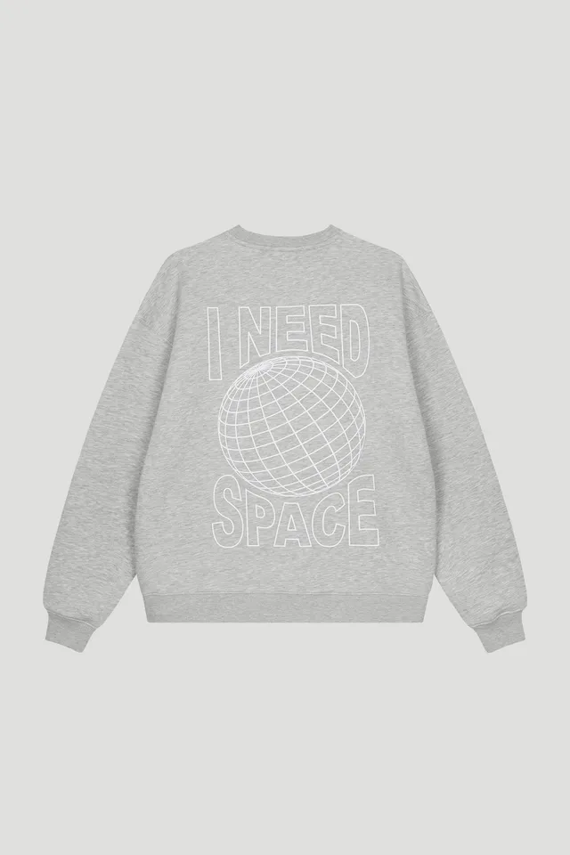 oh-april-oversized-sweater-space-grey-melange-print image 1