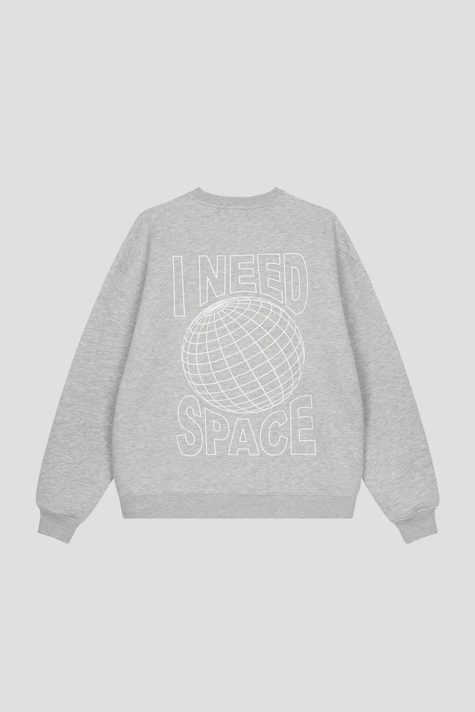 oh-april-oversized-sweater-space-grey-melange-print image 1