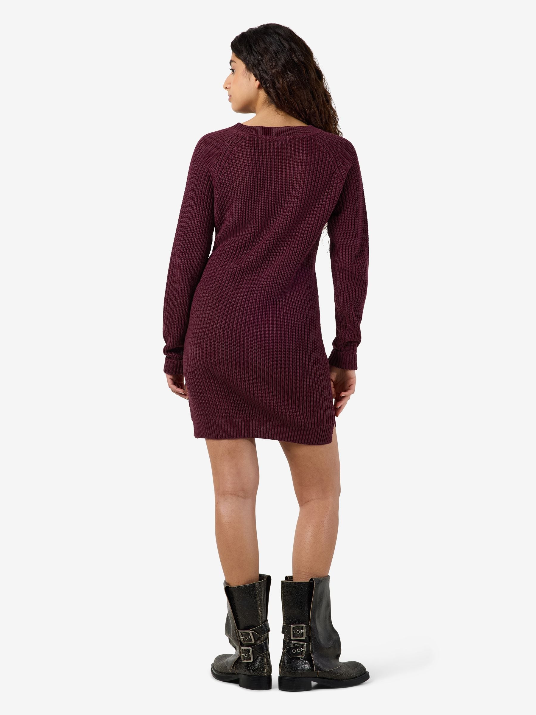 noisy-may-strickkleid-lang-winter-loose-fit image 4