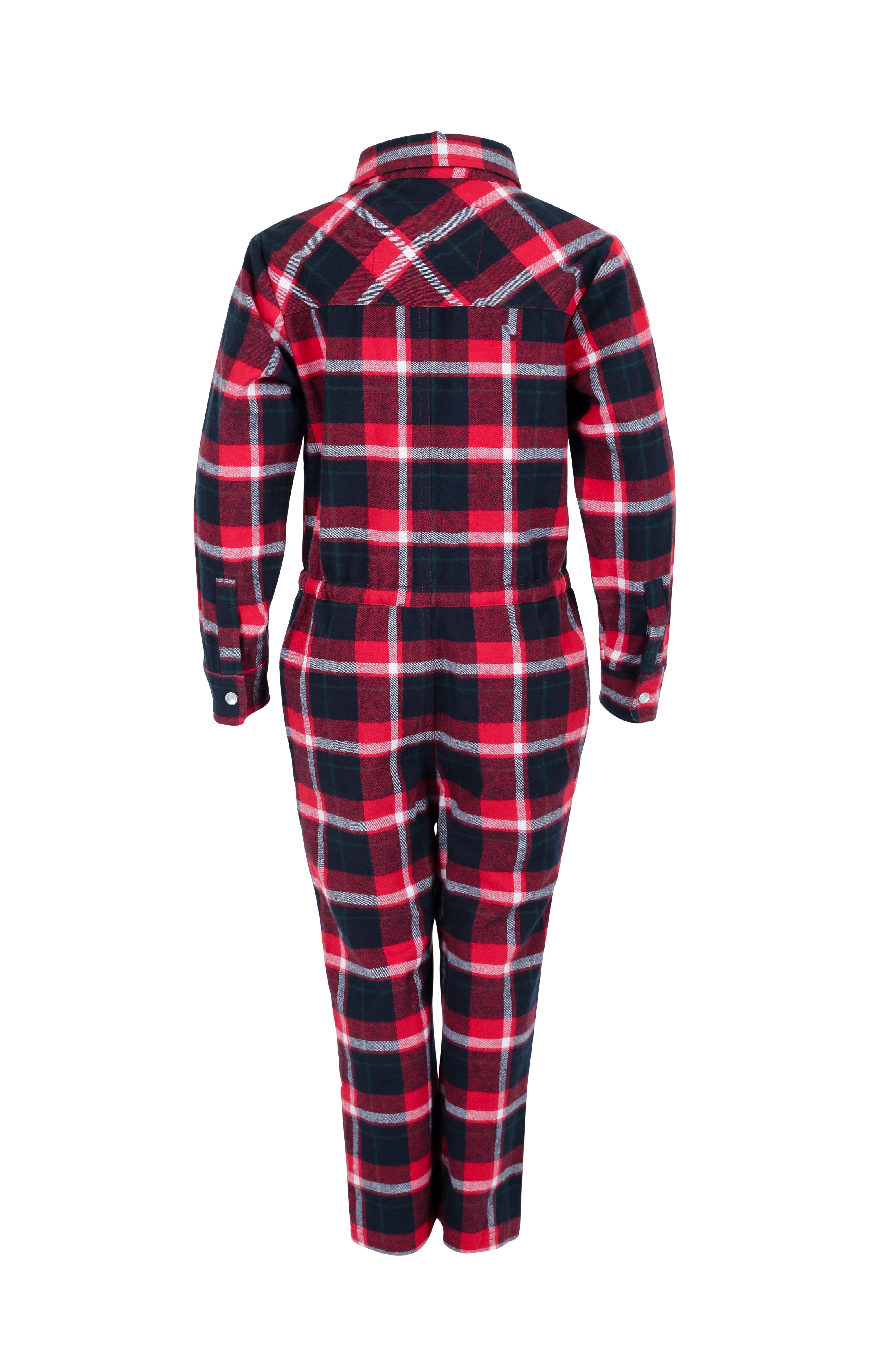 onepiece-check-kids-jumpsuit-overall-rot-schwarz-karo image 2