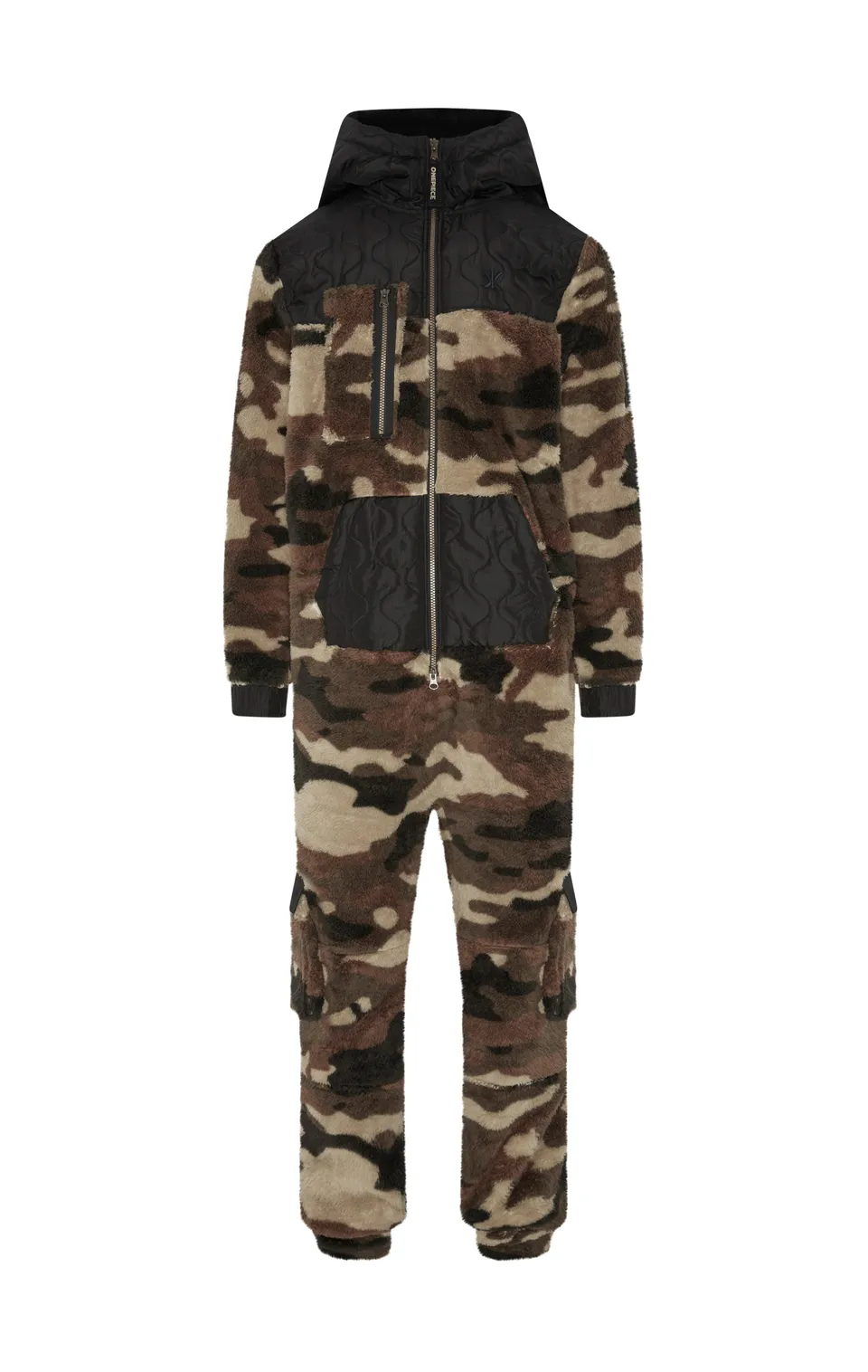 onepiece-puppy-cargo-jumpsuit-overall-camo-fleece-warm image 1