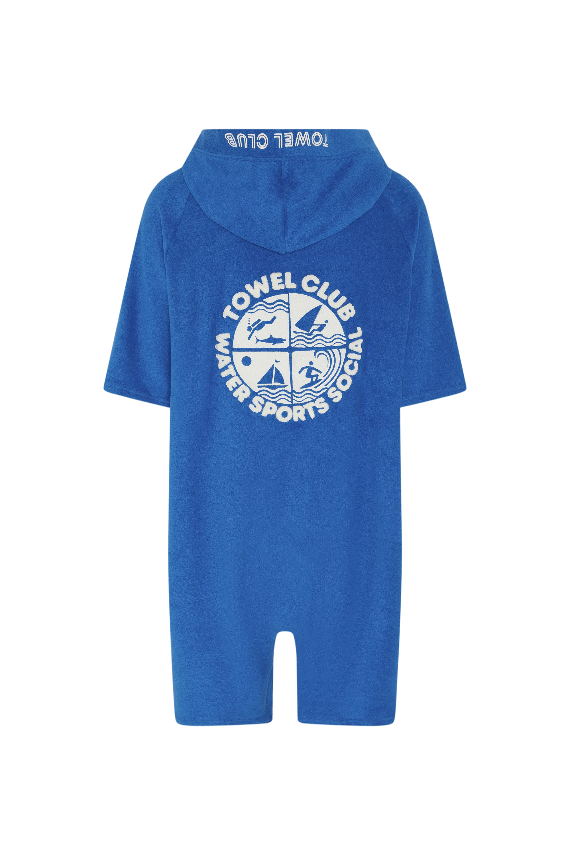 onepiece-towel-club-poncho-short-jumpsuit-cobolt image 2