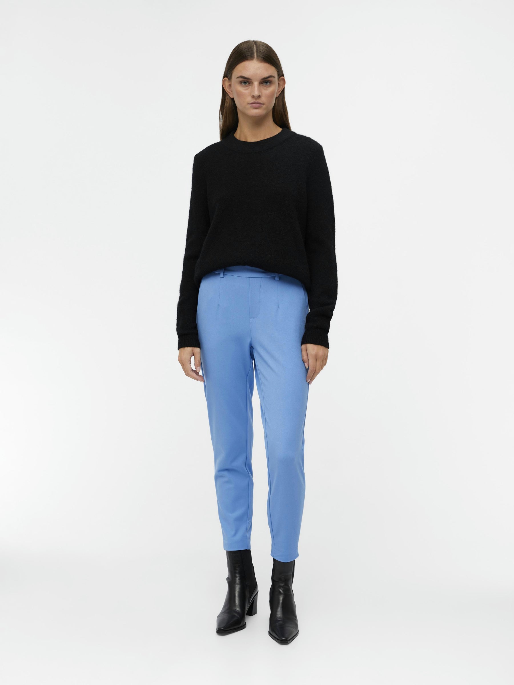 object-objlisa-broek-stoffhose-cropped-stretch image 4