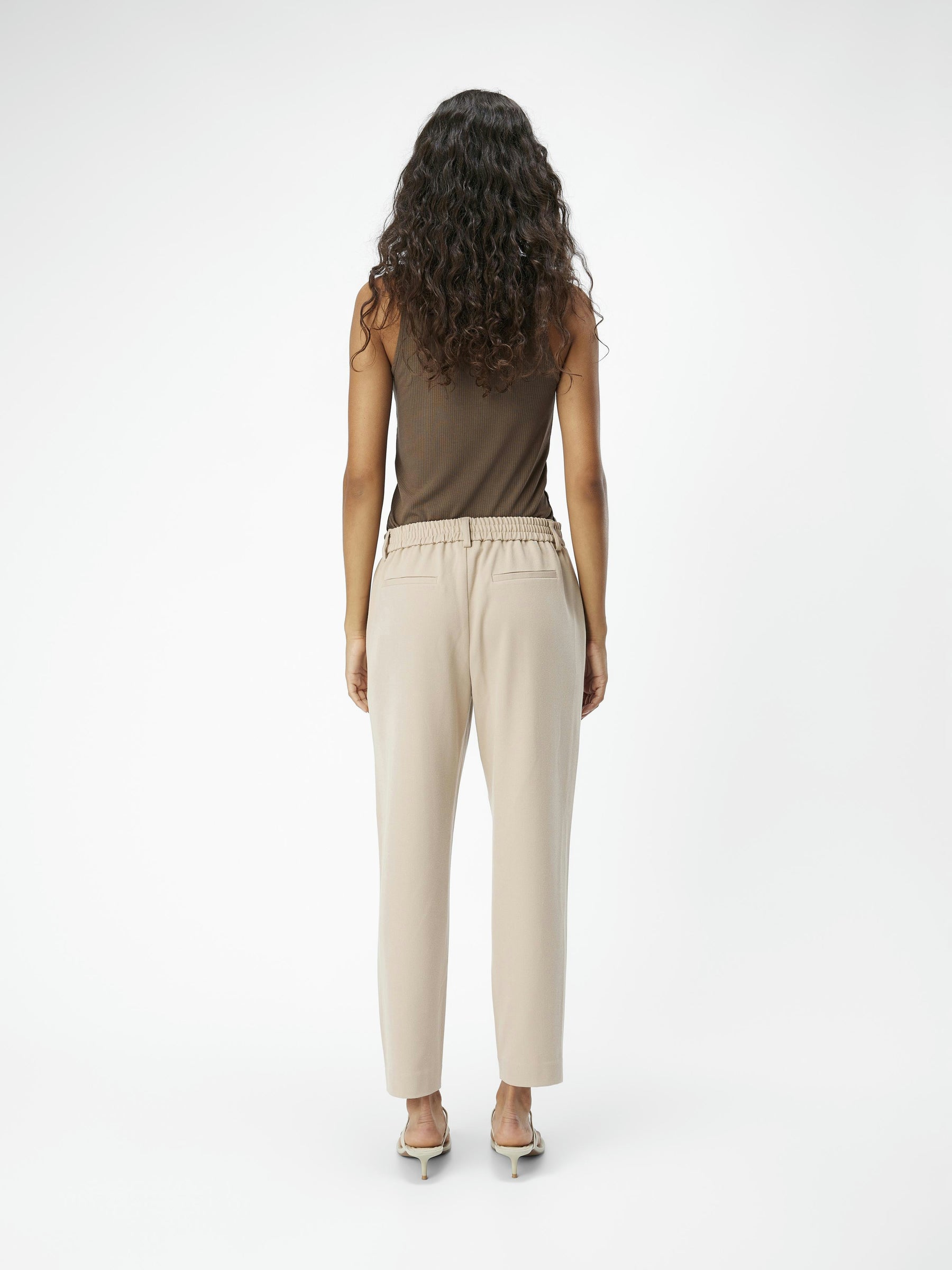 object-objilisa-cropped-hose-slim-fit-bundfalte image 3