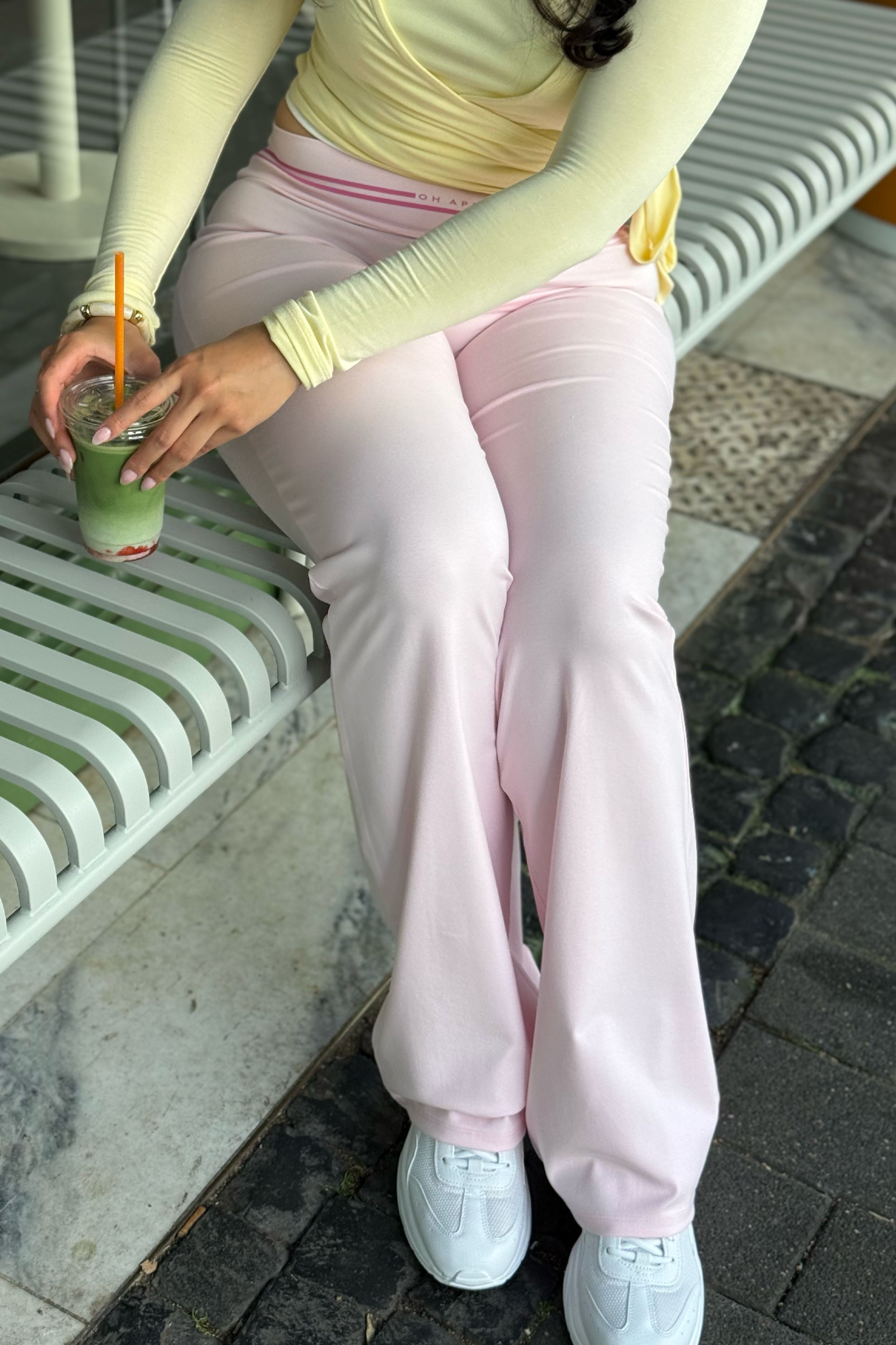 oh-april-jasmin-flared-leggings-baby-rose image 1