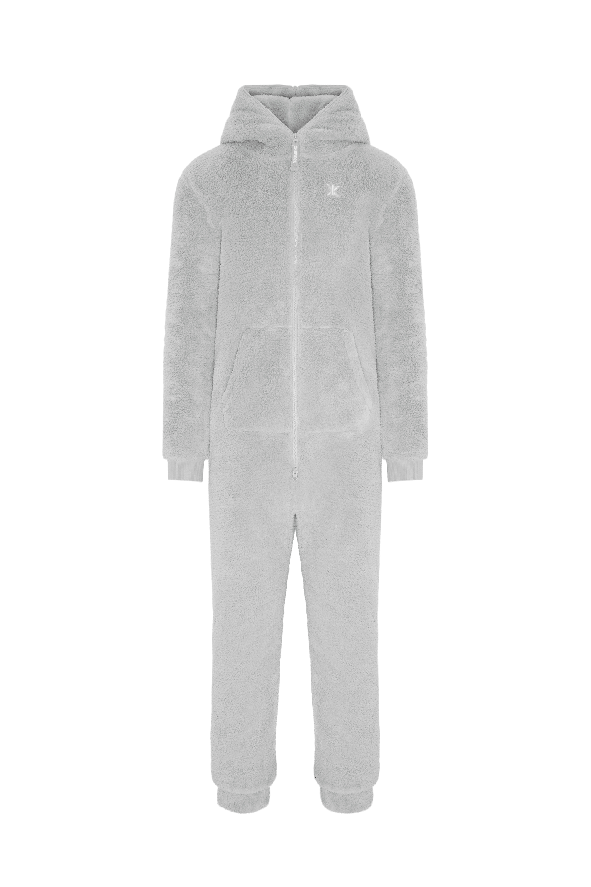 onepiece-the-puppy-jumpsuit-hellgrau-fleece image 1