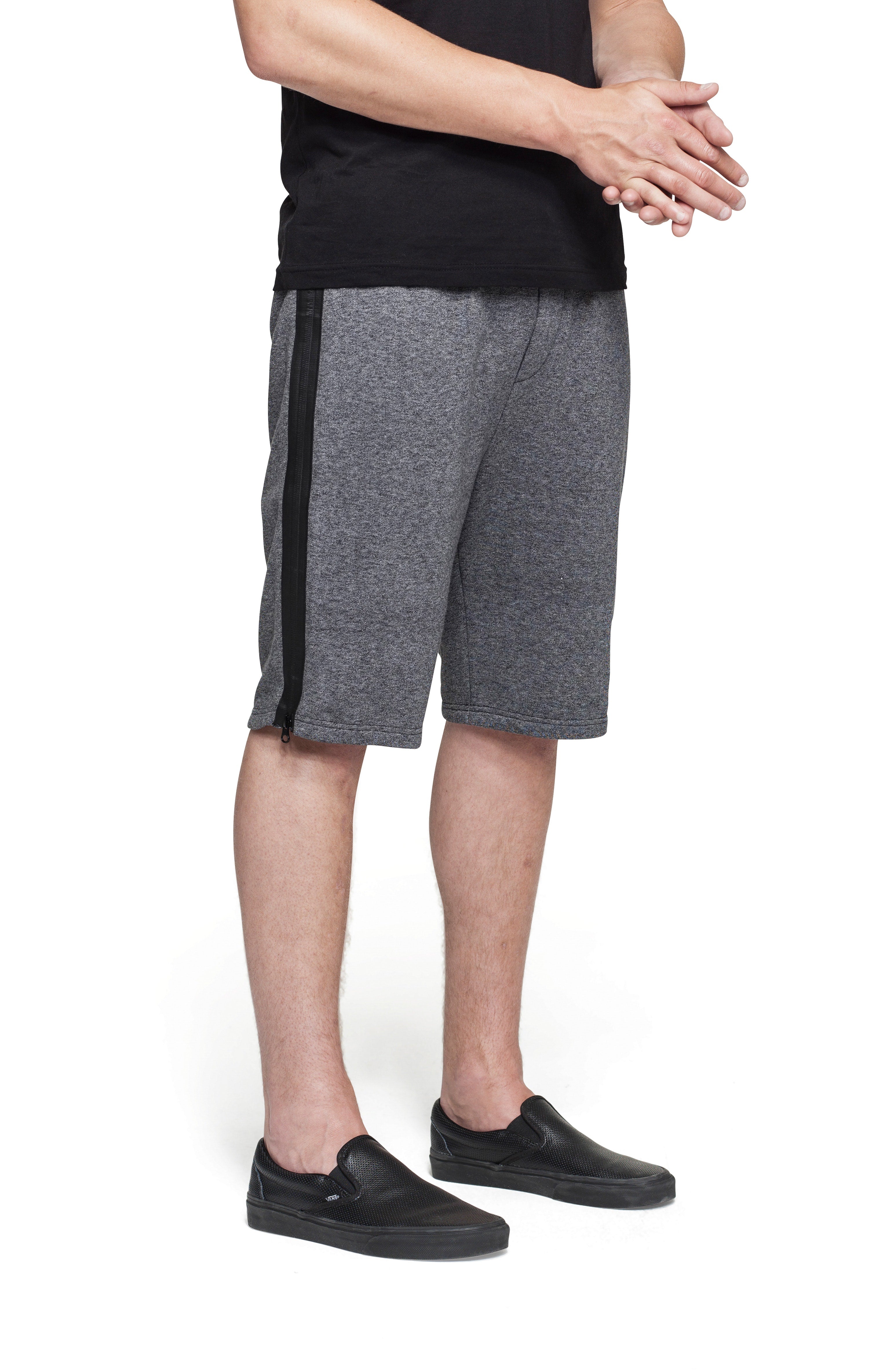 onepiece-dim-shorts-damen-schwarz-meliert-verstellbarer-bund image 5