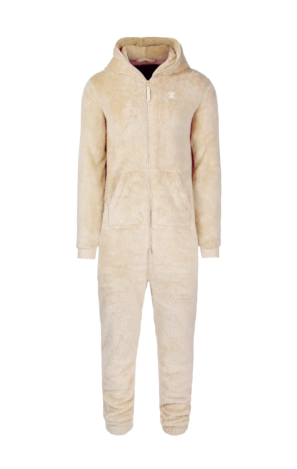 onepiece-the-puppy-jumpsuit-overall-hellbraun-fleece image 1