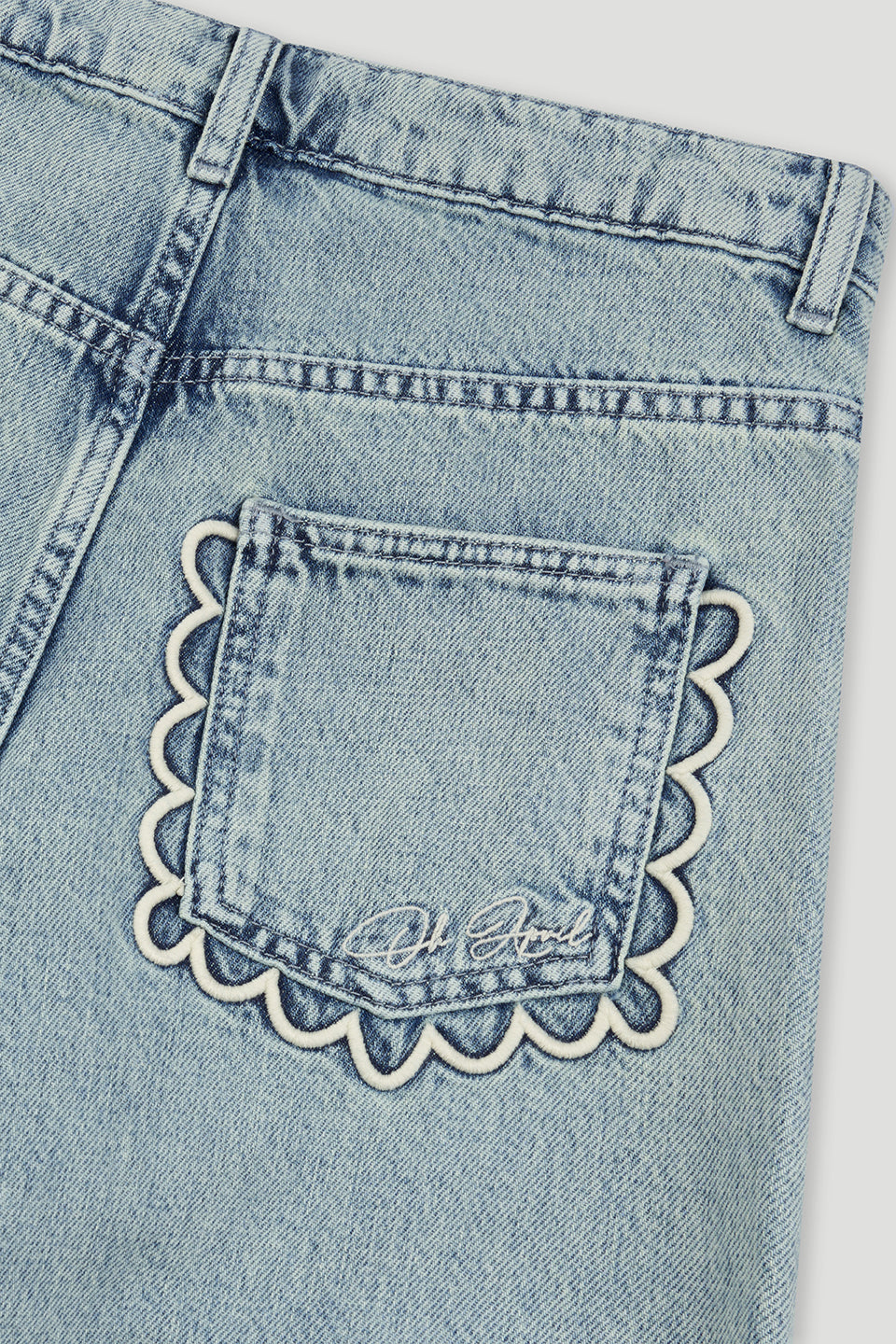 oh-april-aline-denim-pants-light-blue-wash-regular image 4