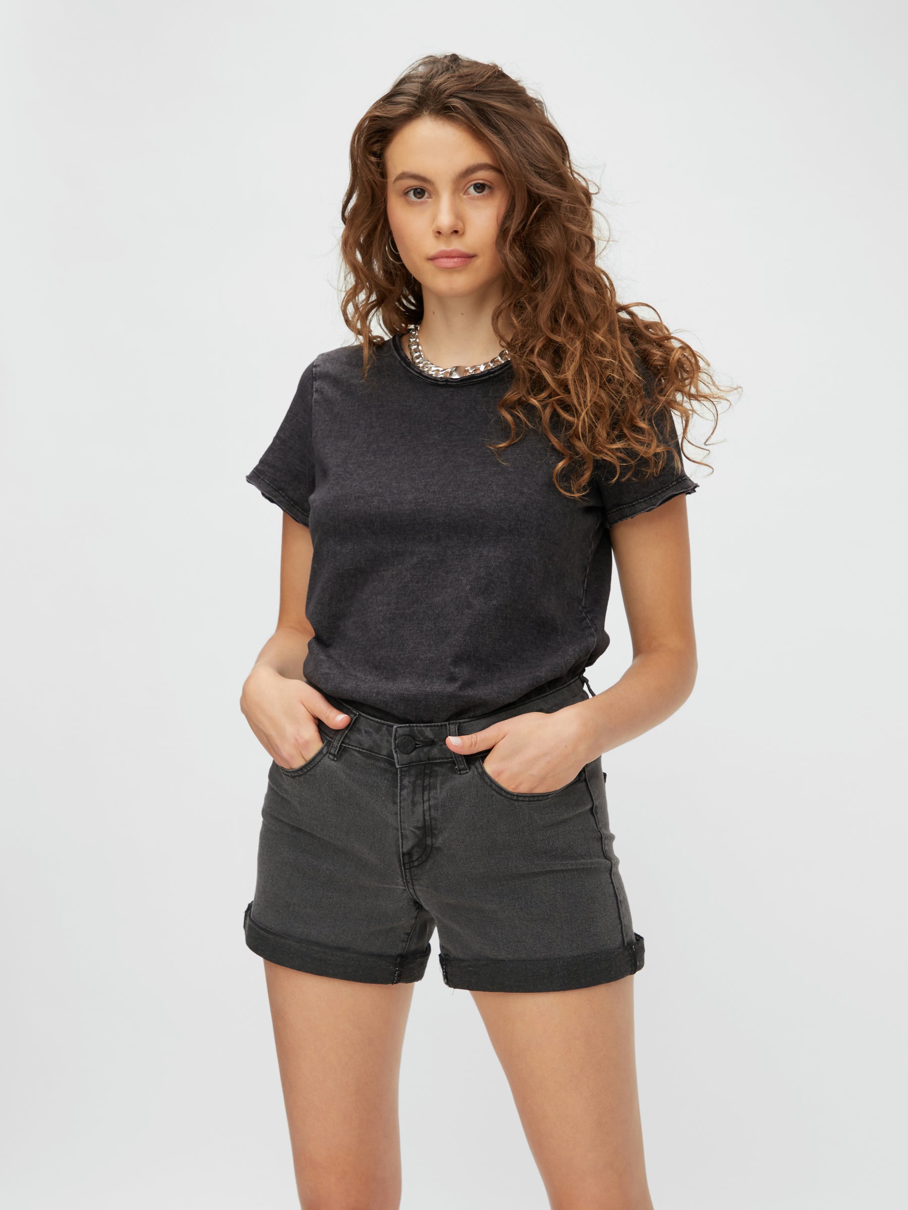 noisy-may-korte-top-t-shirt-kurzarm-baumwolle image 3