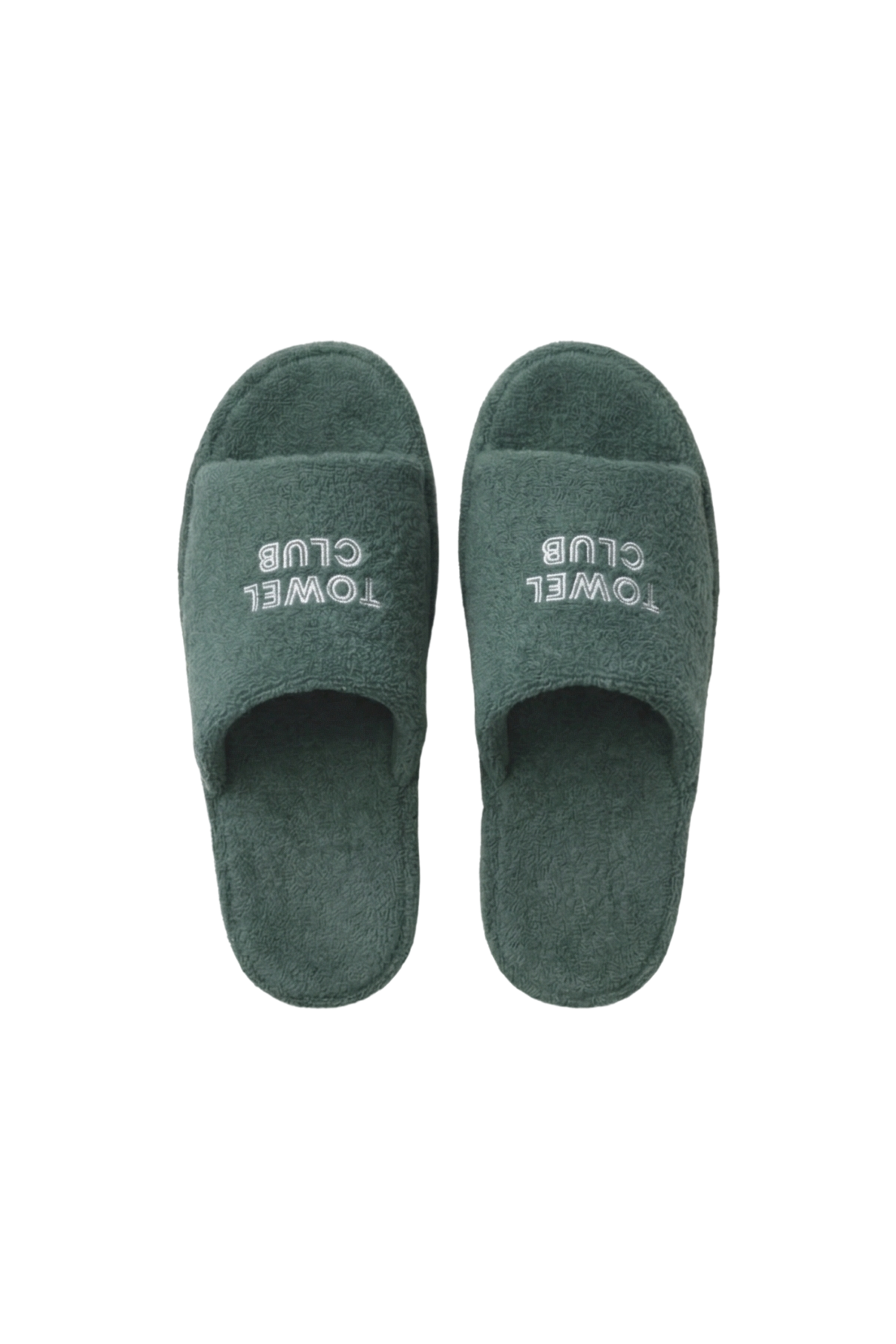 onepiece-towel-club-slippers-hausschuhe-dusty-green-frottee image 1