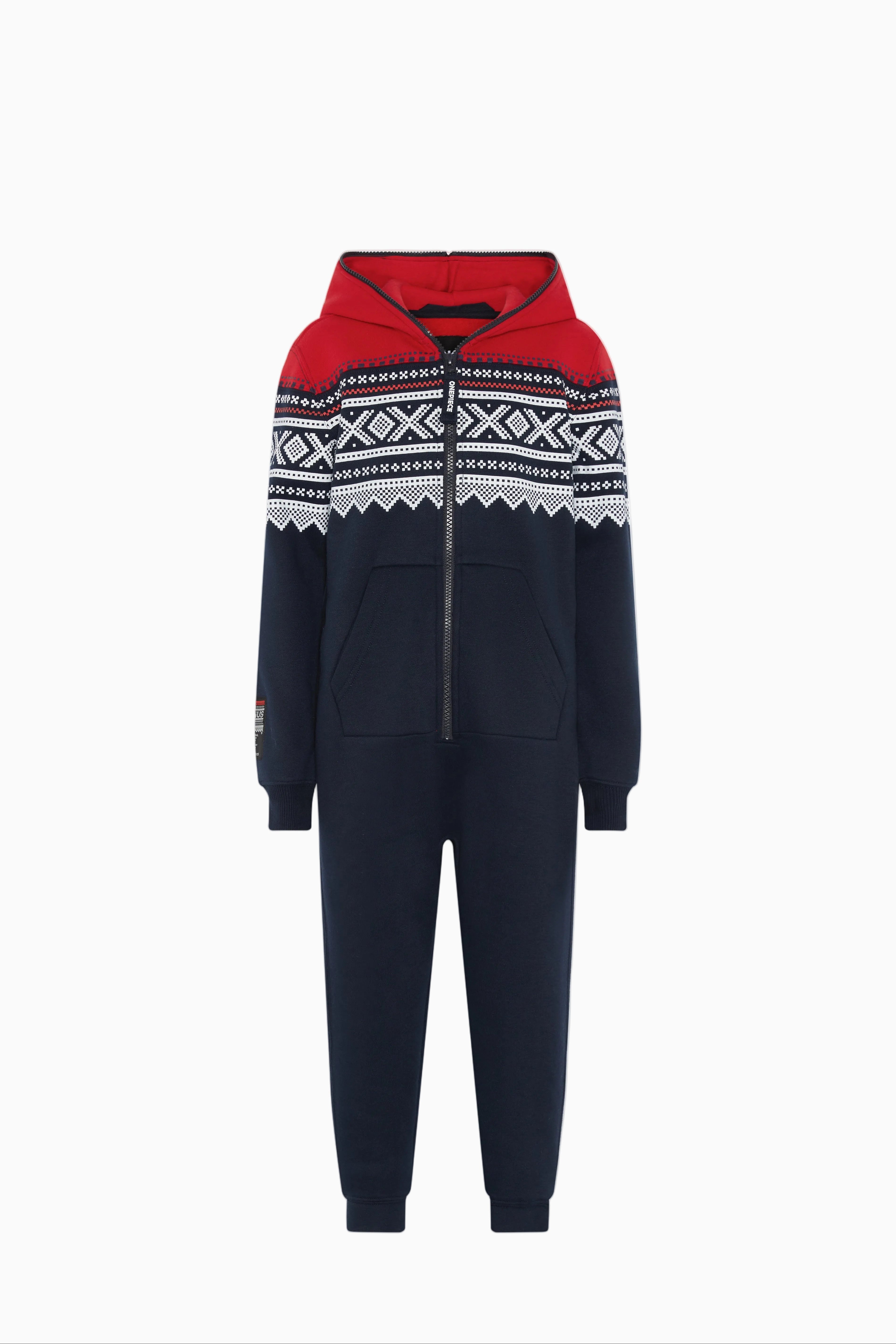 onepiece-marius-kids-jumpsuit-kinder-overall-navy-muster image 1