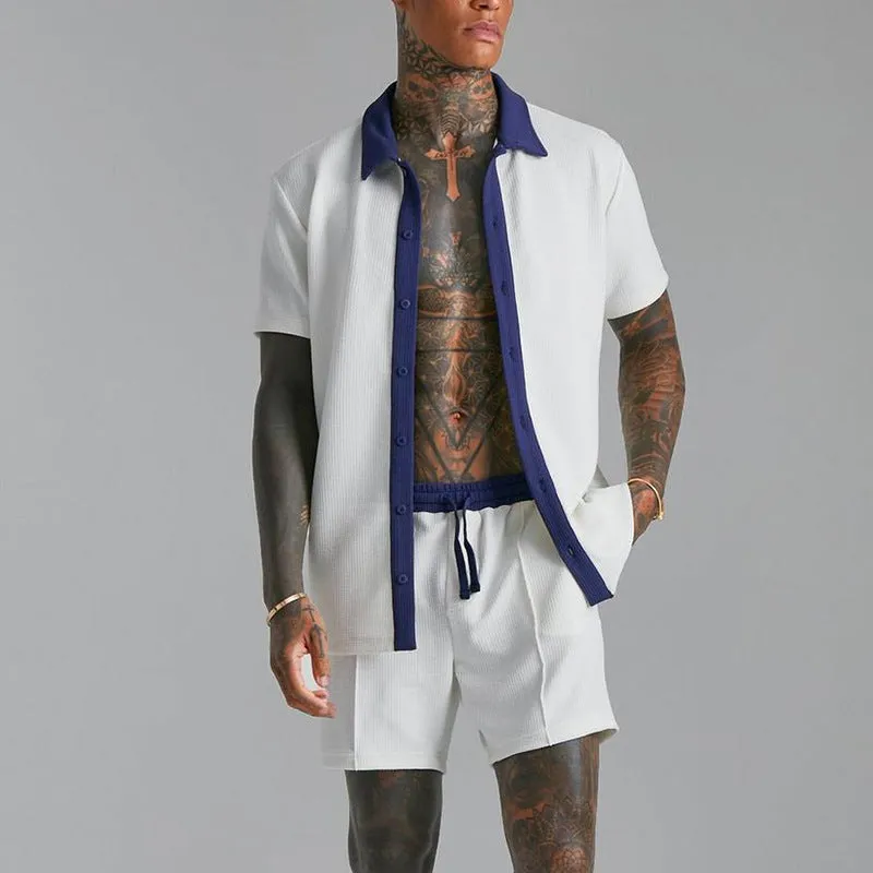 arys-sport-set-herren-schwarz-l-shirt-shorts image 1