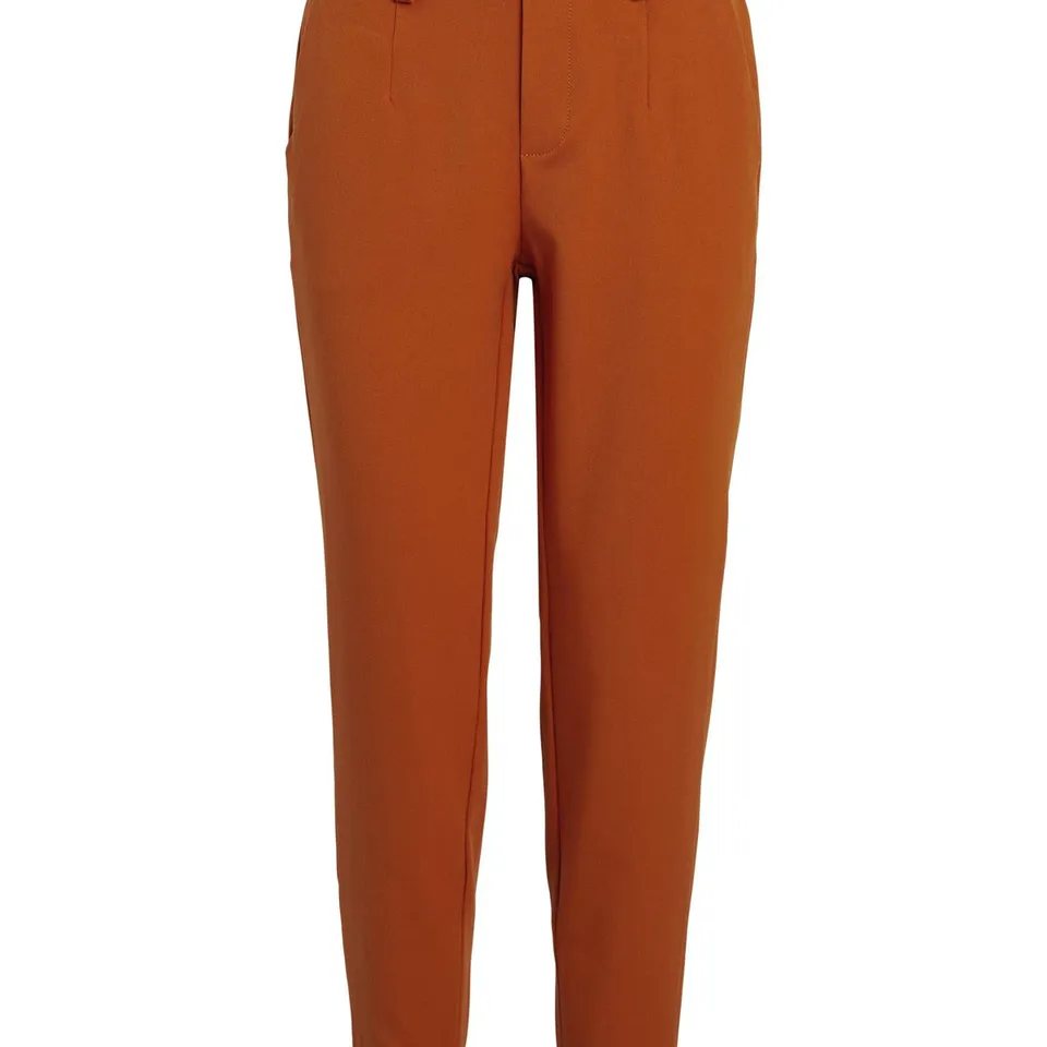 object-objlisa-slim-cropped-stoffhose-mid-waist-stretch-9 image 1