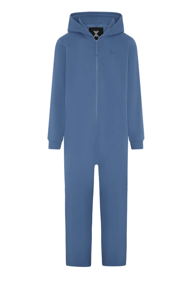 onepiece-straight-leg-jogger-jumpsuit-damen-overall-mid-blue image 1