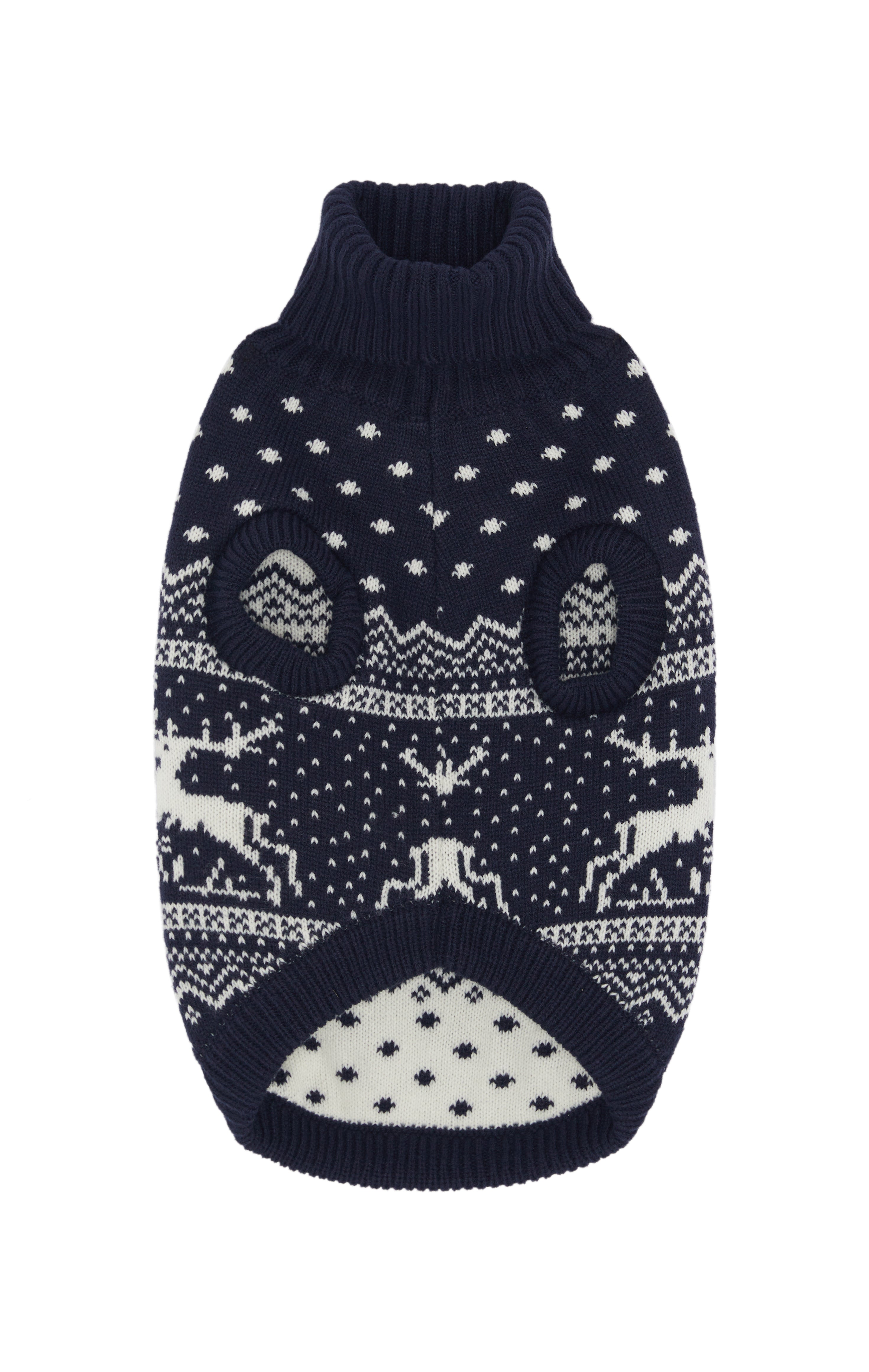 onepiece-holidays-pet-suit-hundeoverall-strick-navy image 1