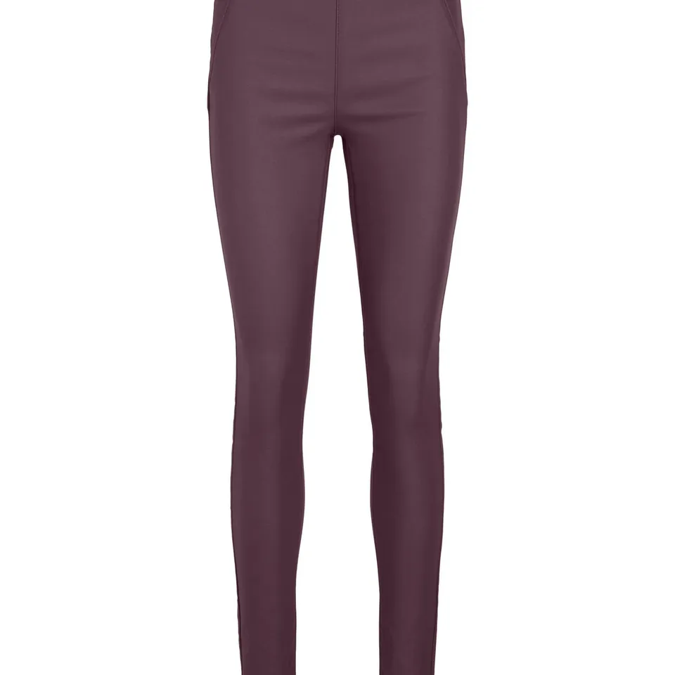 object-leggings-damen-coated-slim-glitzer-mittelhoch image 1