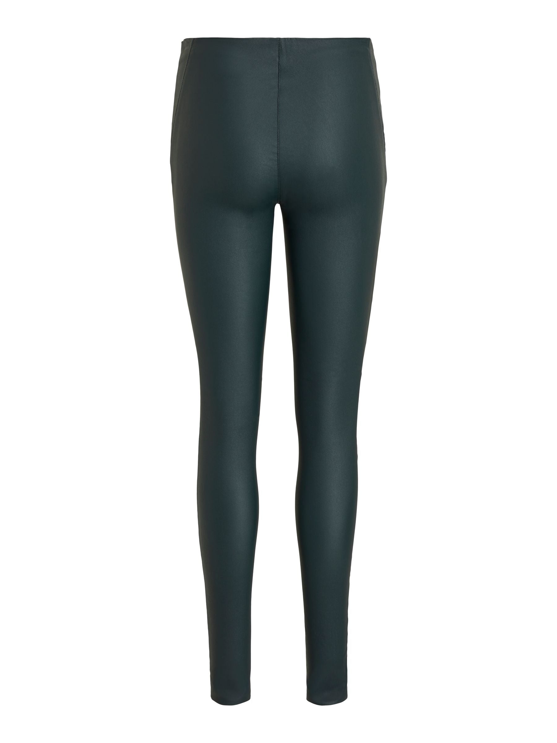 object-objbelle-legging-damen-beschichtet-gl-nzend-slim-fit image 2