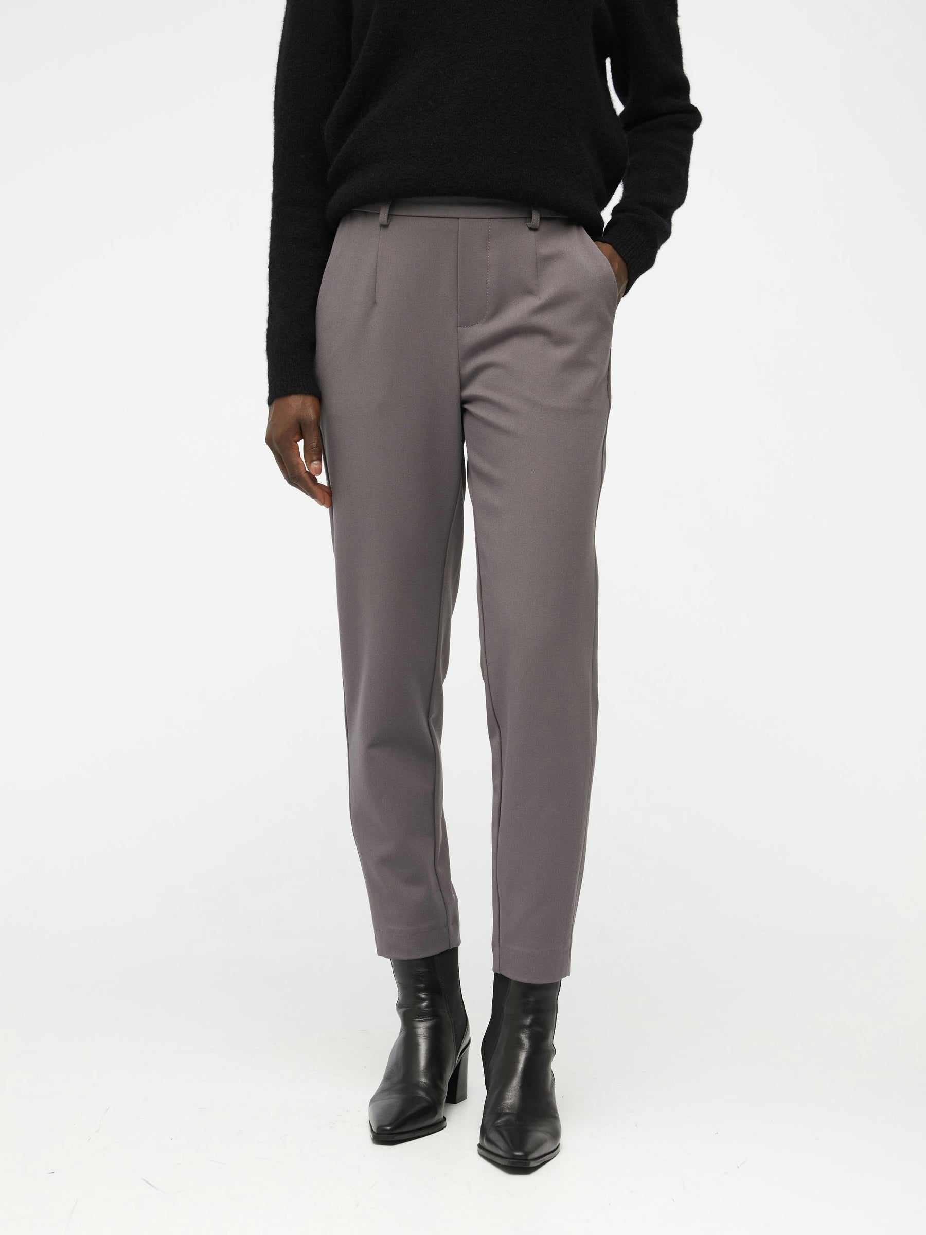 object-trousers-objilisa-slim-hose-cropped-mit-stretch image 2