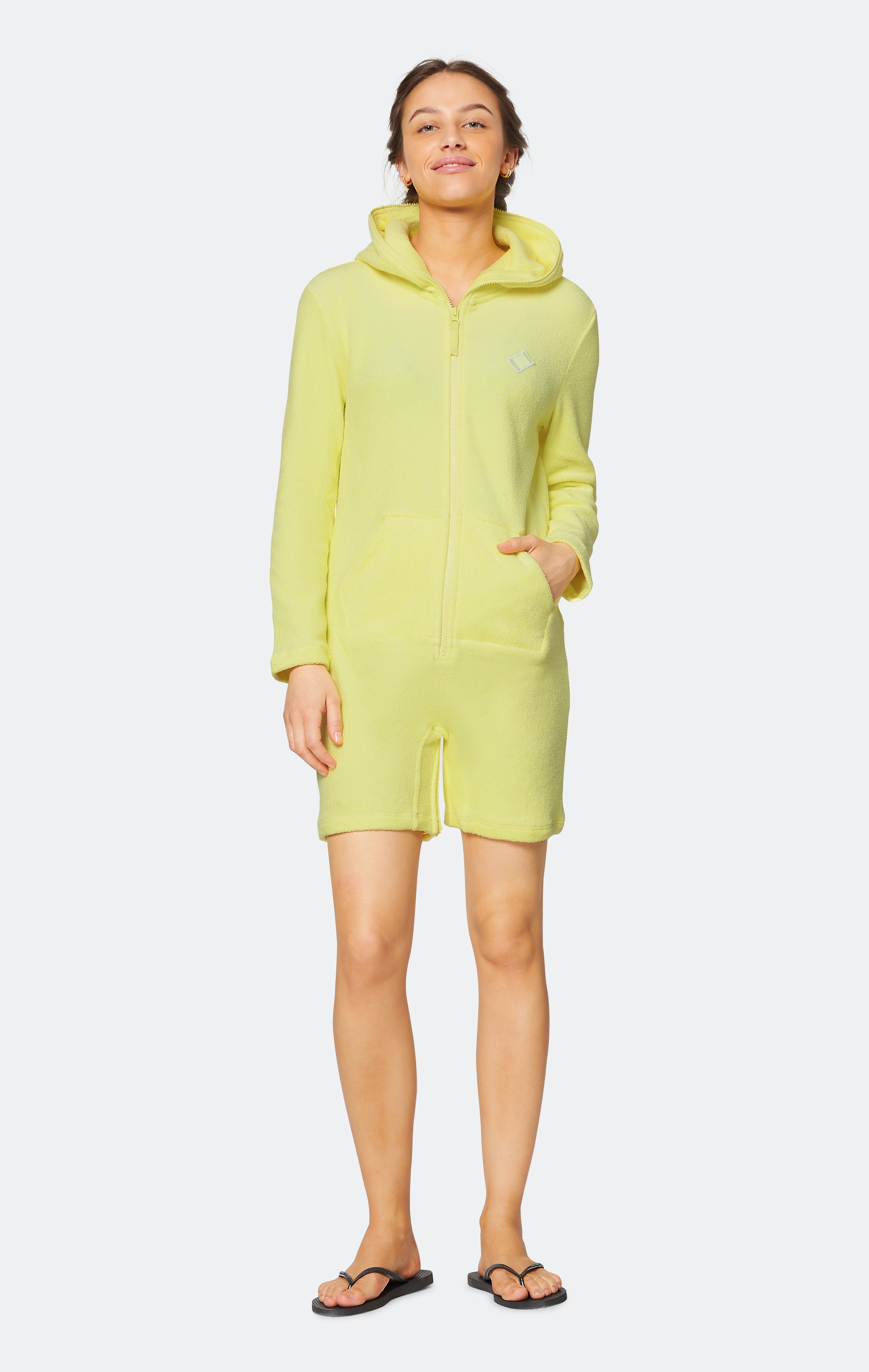 onepiece-towel-club-jumpsuit-kurz-gelb-frottee image 7
