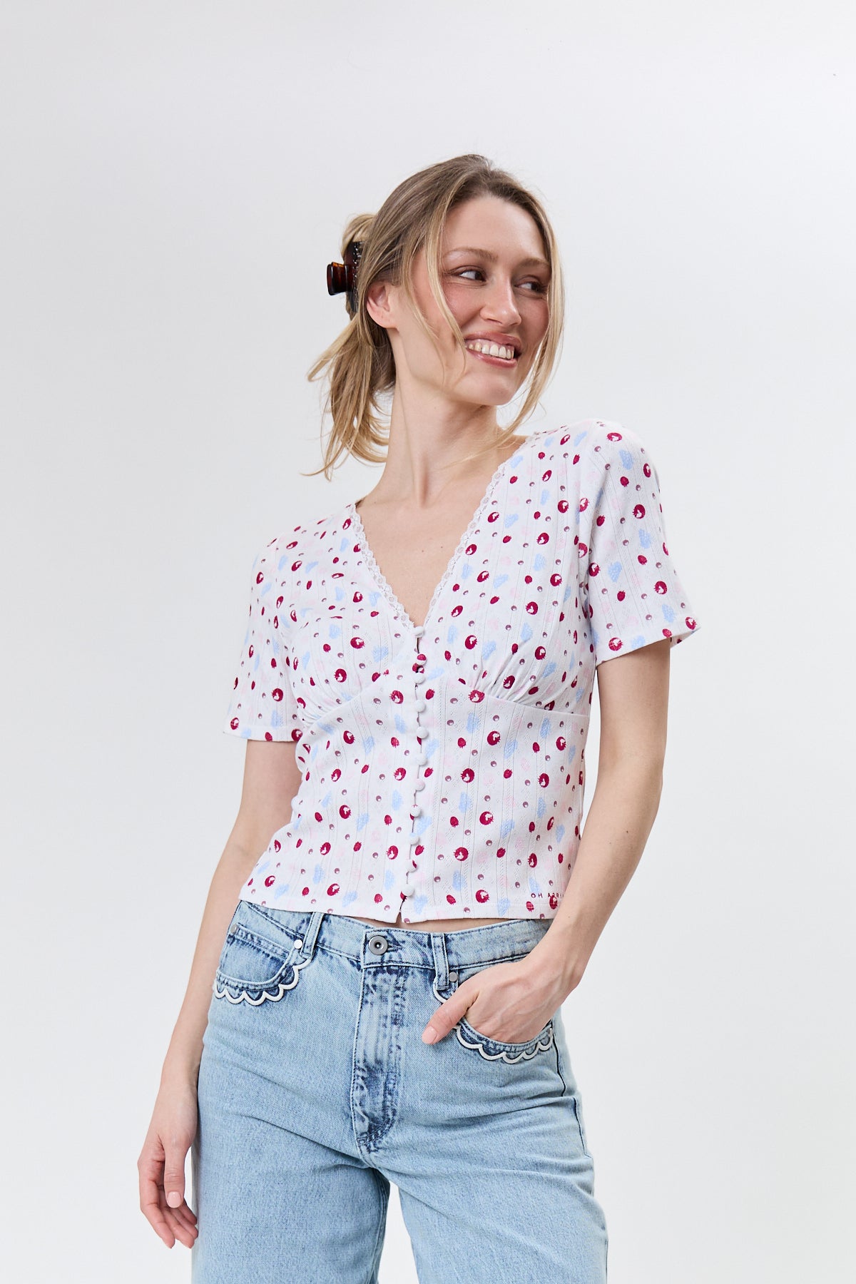 oh-april-vianne-tight-t-shirt-multicolor-fruit-baumwolle image 2