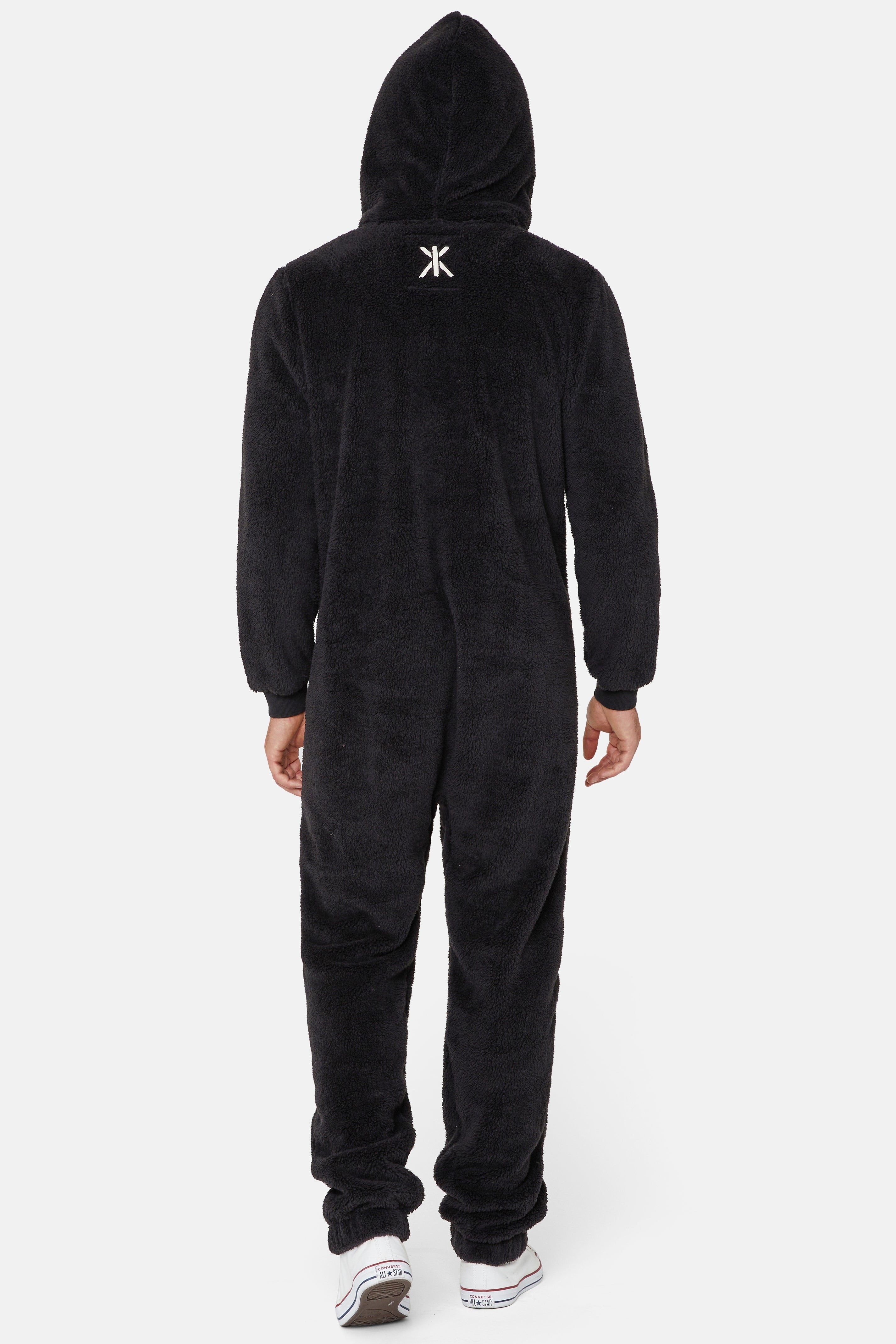 onepiece-puppy-jumpsuit-3-0-overall-damen-schwarz-fleece image 7