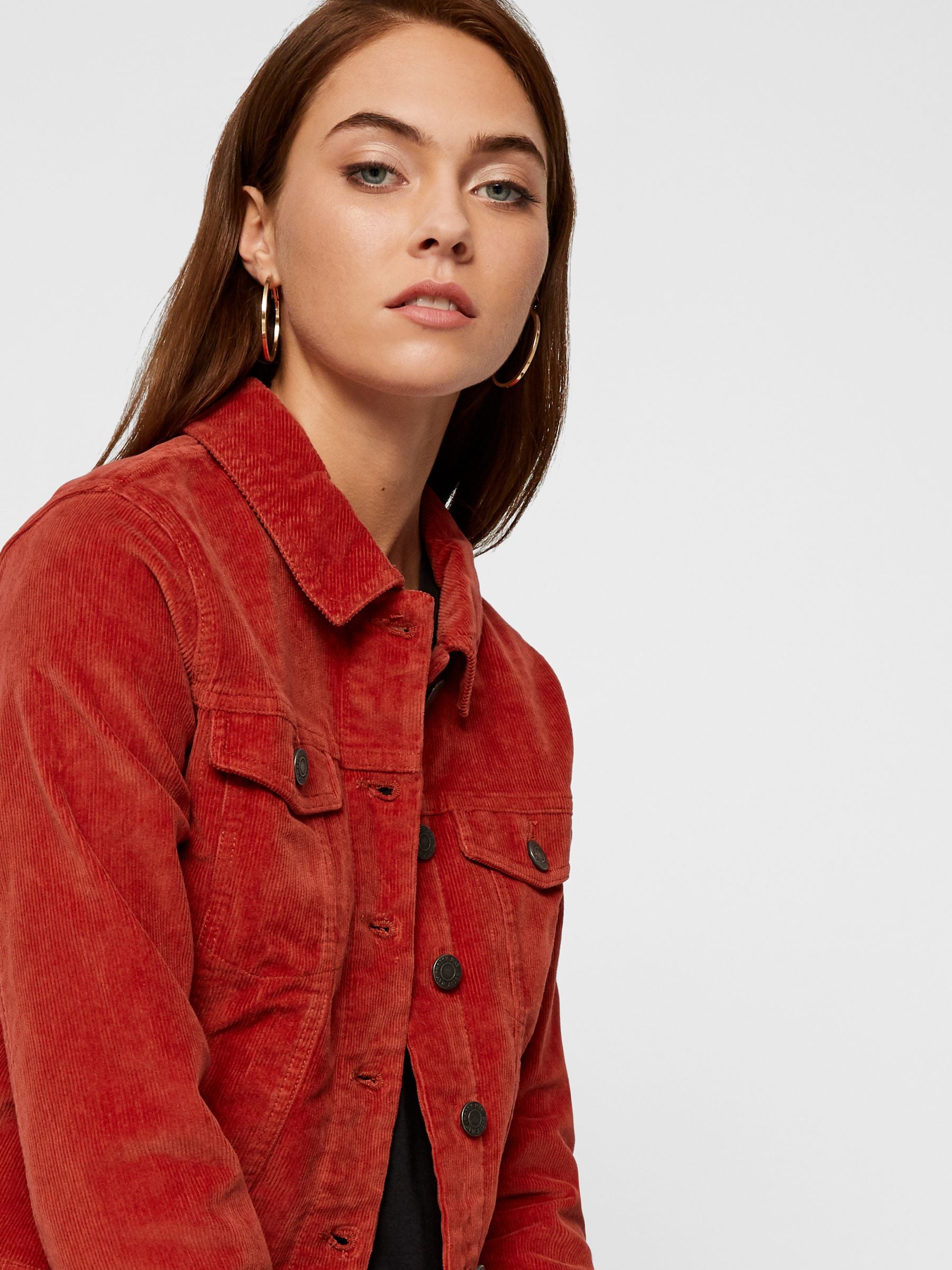 noisy-may-cord-jacke-slim-fit-kragen-brusttaschen image 6