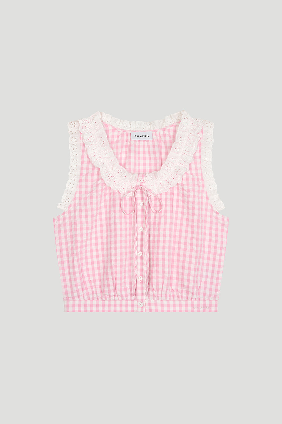 oh-april-sona-woven-top-bluse-baby-rose-baumwolle image 2