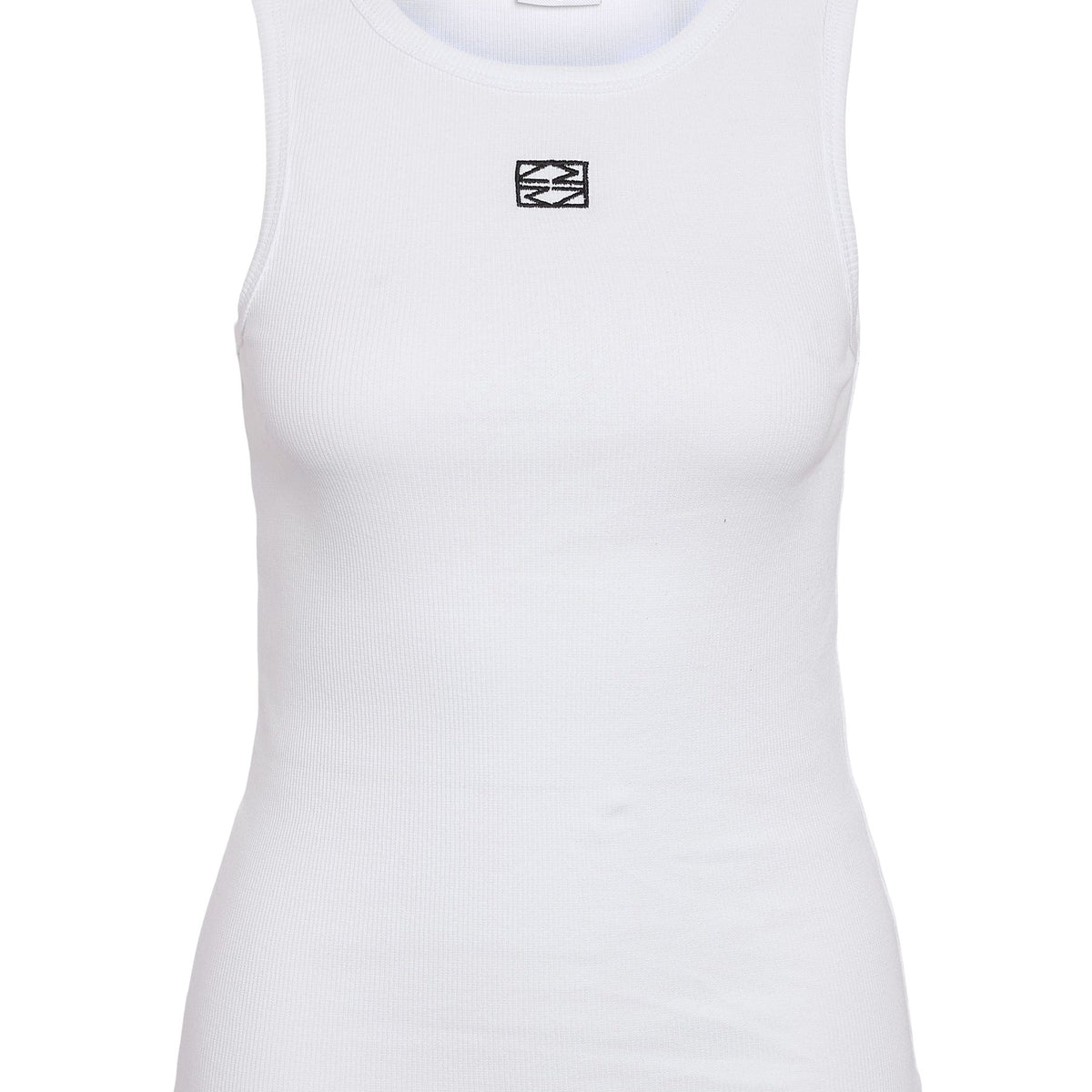 noisy-may-tank-top-u-ausschnitt-ripp-slim-fit-stretch image 1