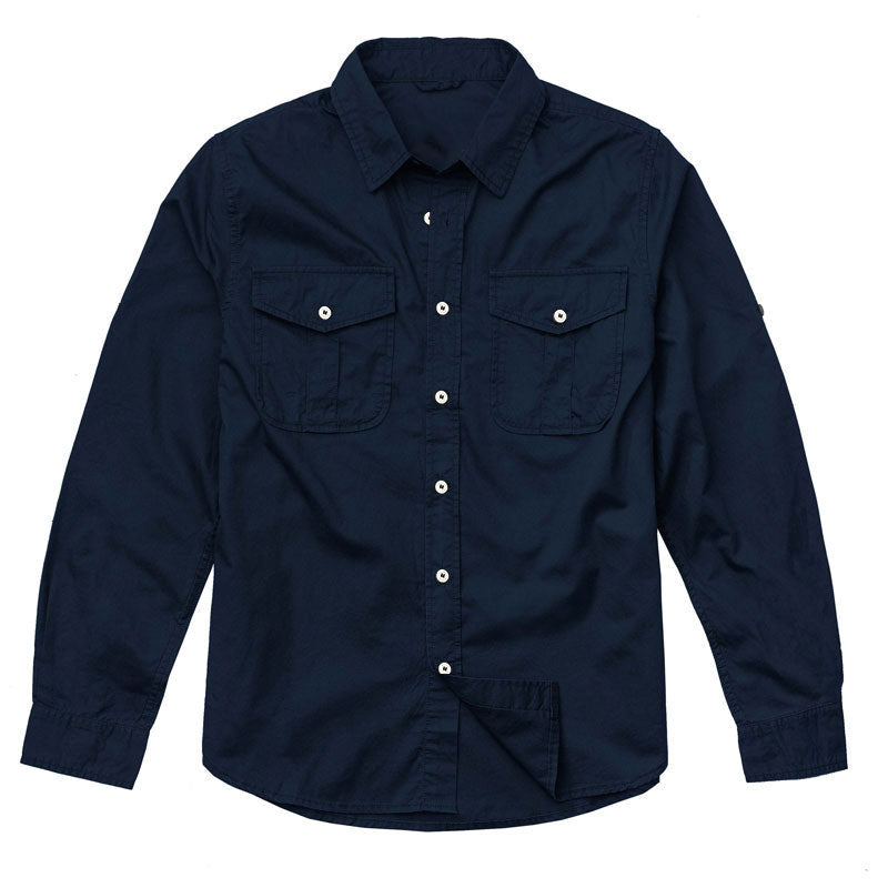 arys-rambler-nomad-langarmhemd-herren-army-green image 3