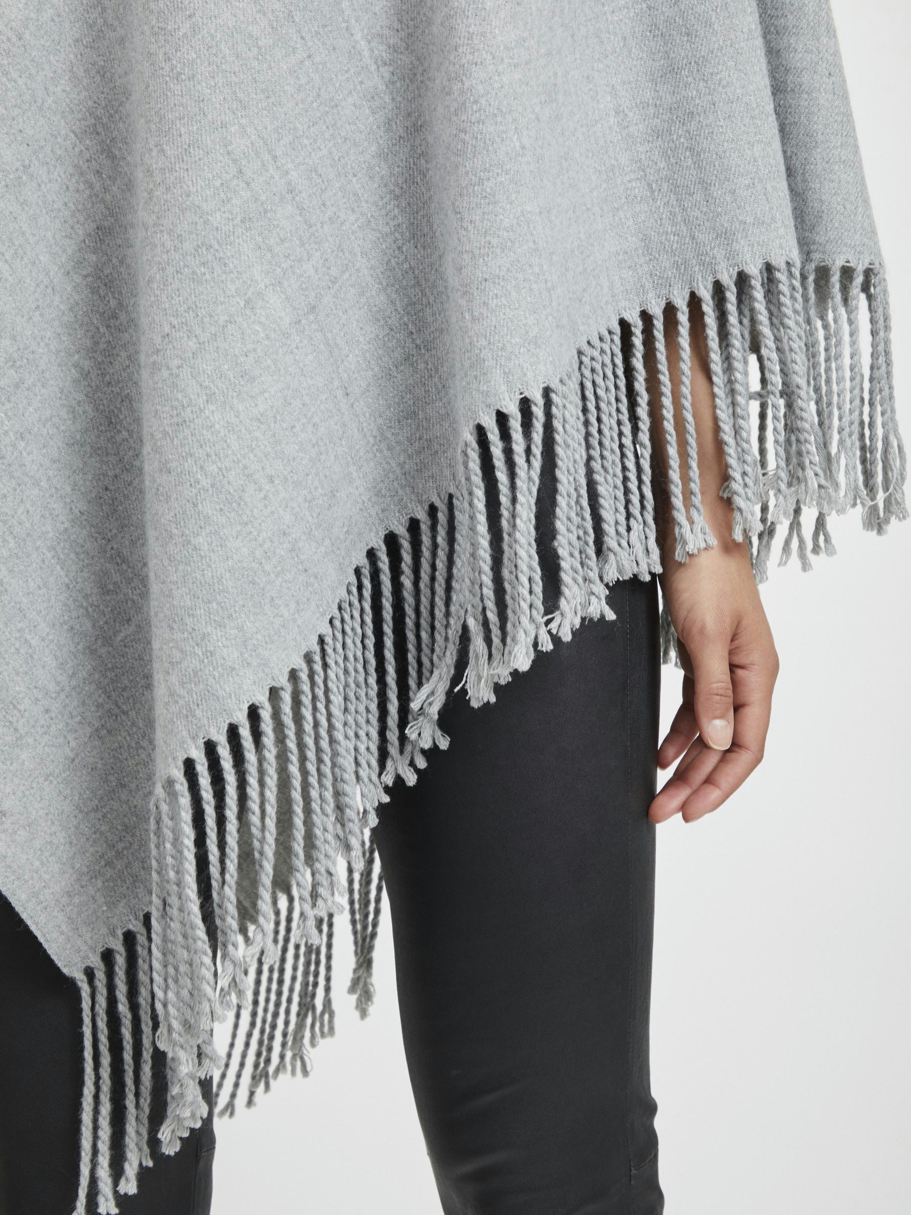 object-poncho-rollkragen-damen-wolle-90cm image 7