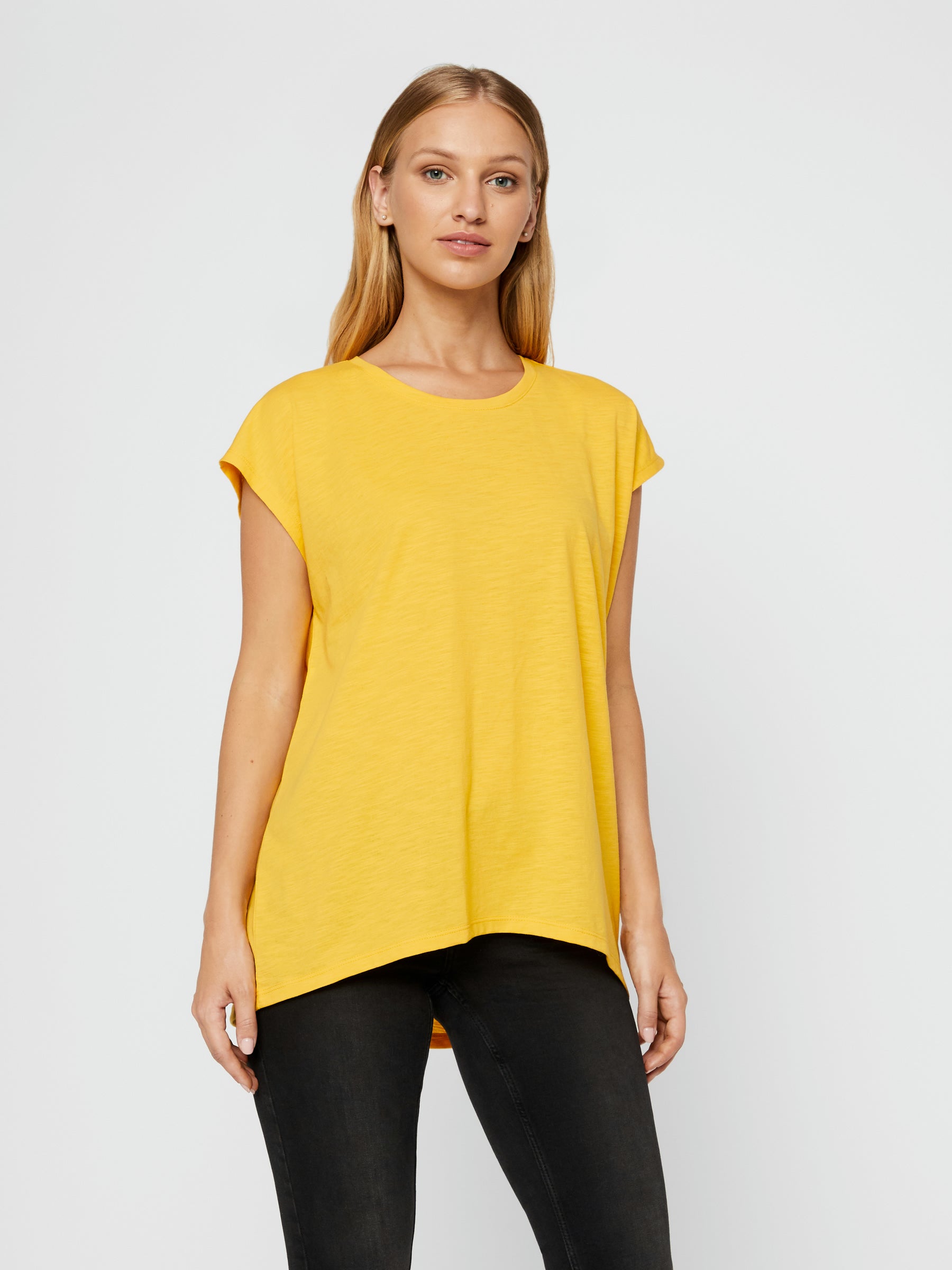 noisy-may-oversized-t-shirt-damen-rundhals-locker-65-cm image 2