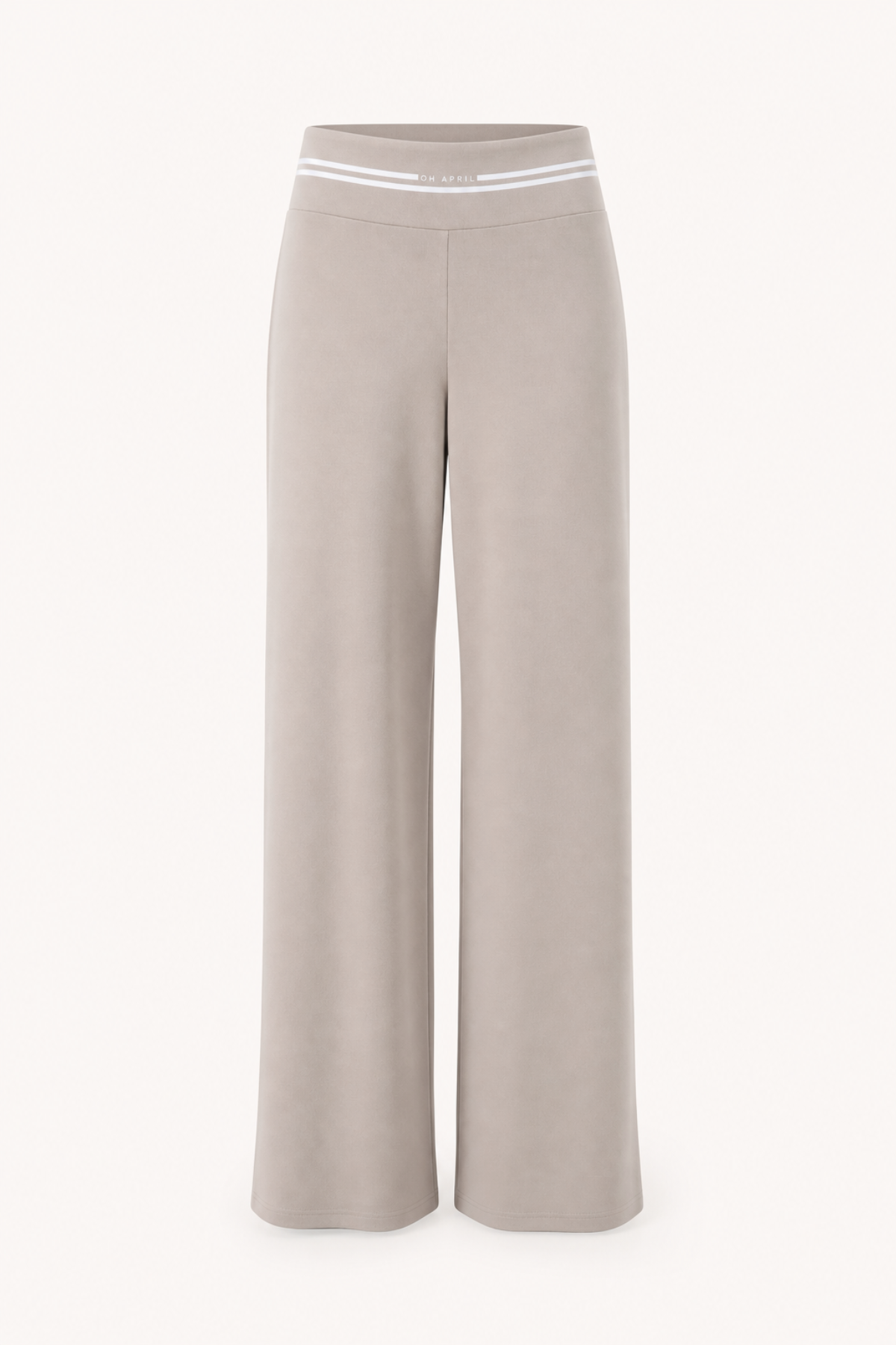 oh-april-jasmin-flared-leggings-hose-taupe-slim-fit image 1