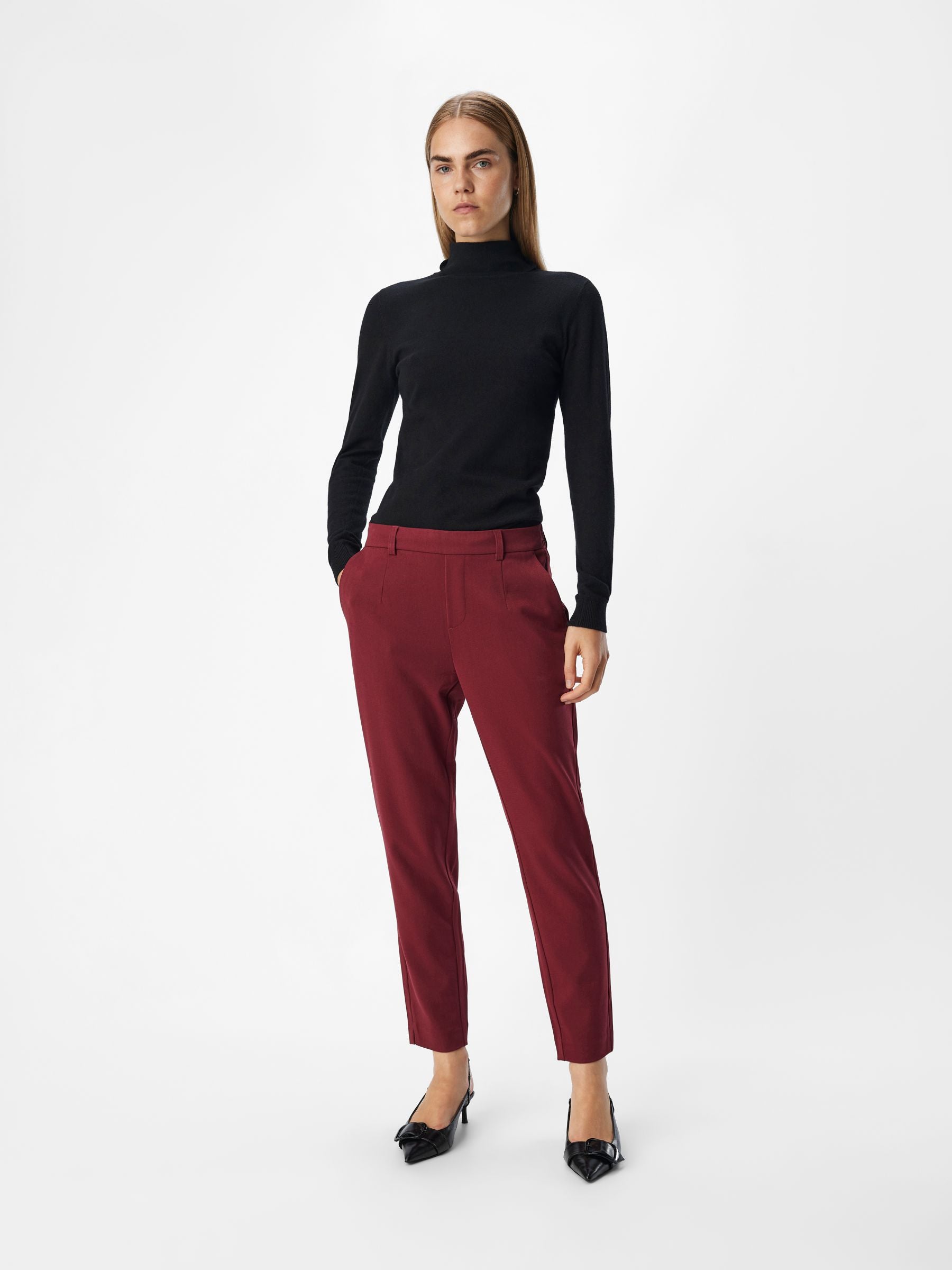object-objilisa-hose-slim-fit-cropped-mit-stretch image 4