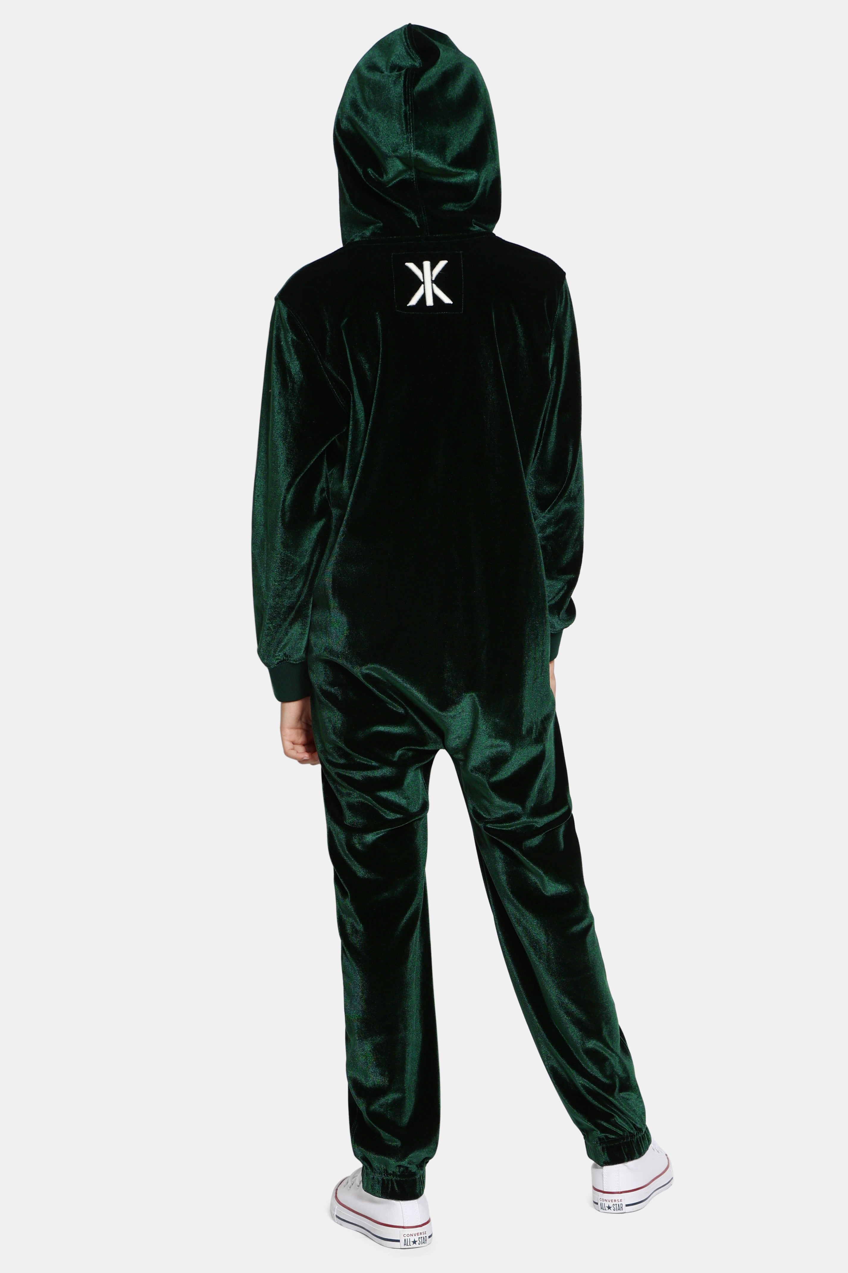 onepiece-original-velour-kids-jumpsuit-kinder-gr-n-velours image 6