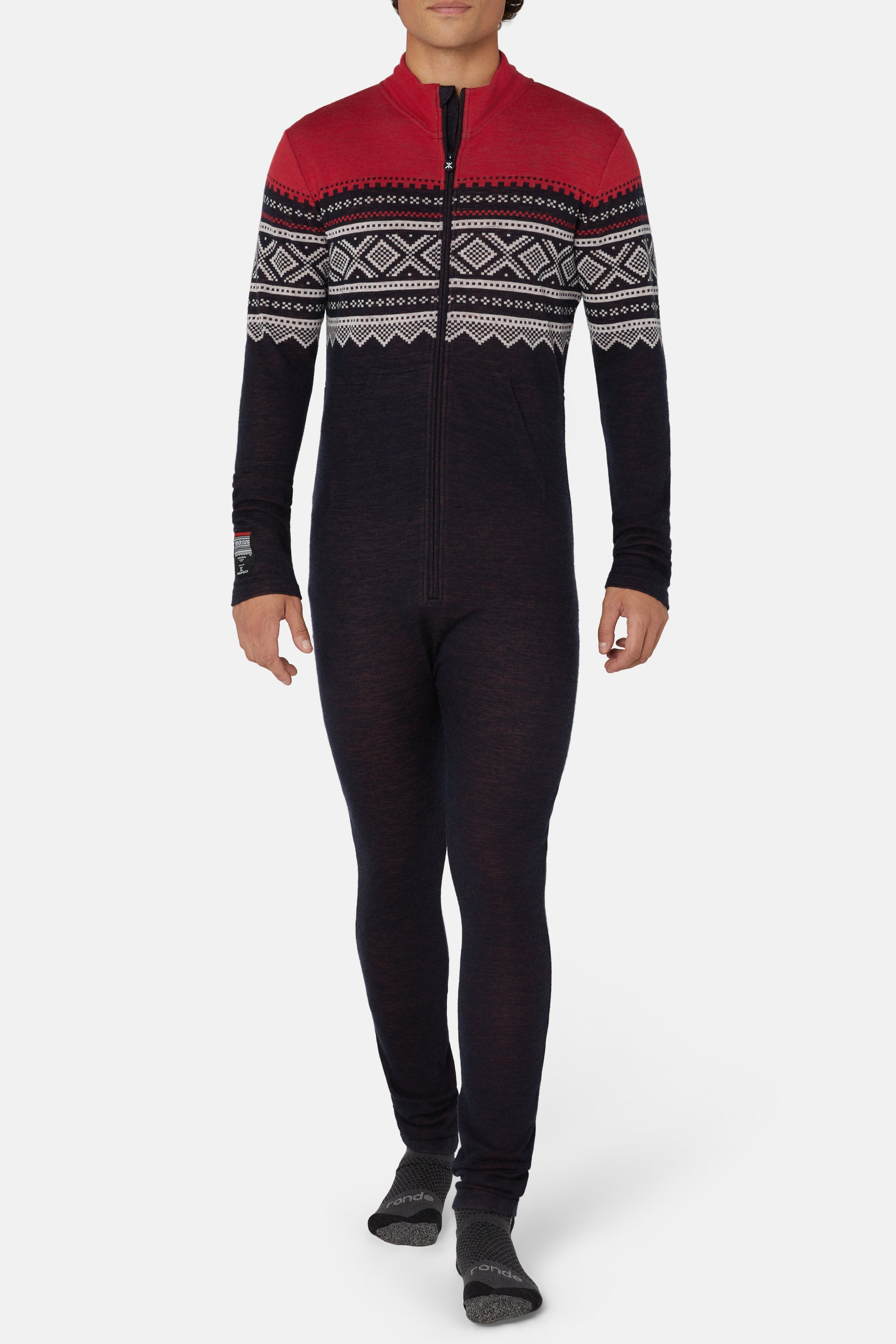 onepiece-marius-baselayer-overall-navy-merino-damen-unisex image 4