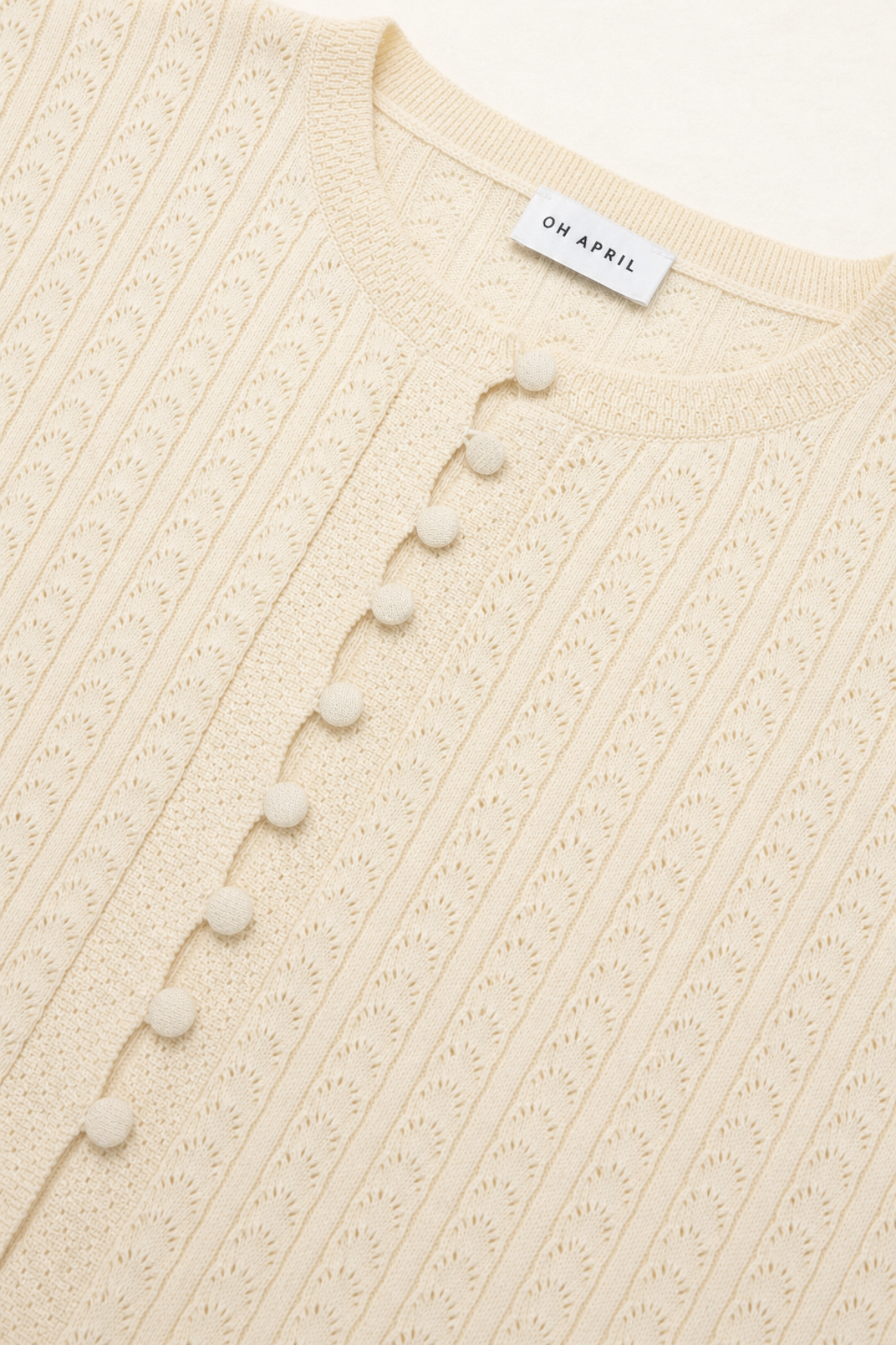 oh-april-rosi-knit-cardigan-off-white-strickjacke-baumwolle image 6