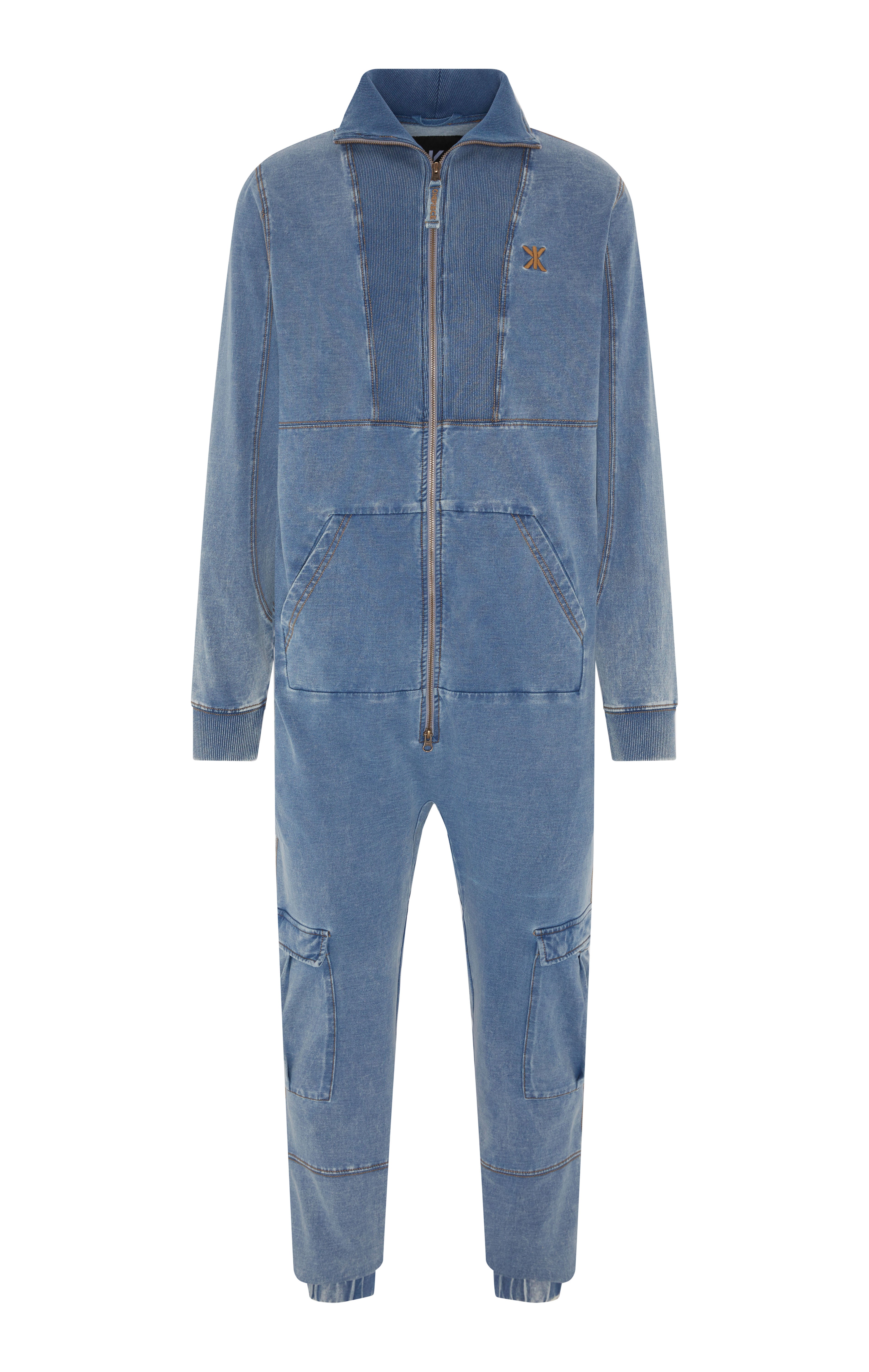 onepiece-soft-stretch-denim-jumpsuit-jeansoverall-blau image 7