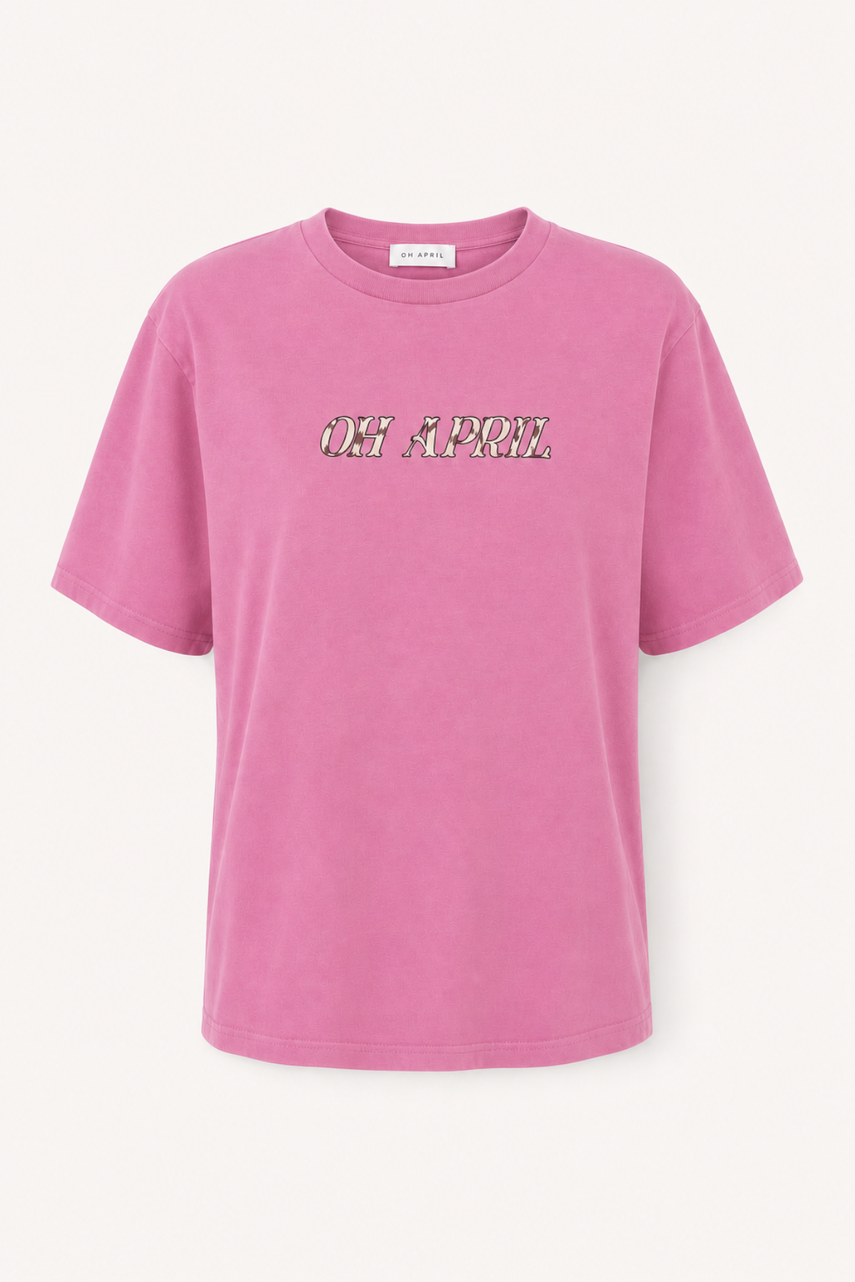 oh-april-bf-t-shirt-cow-pink-cow-print image 2