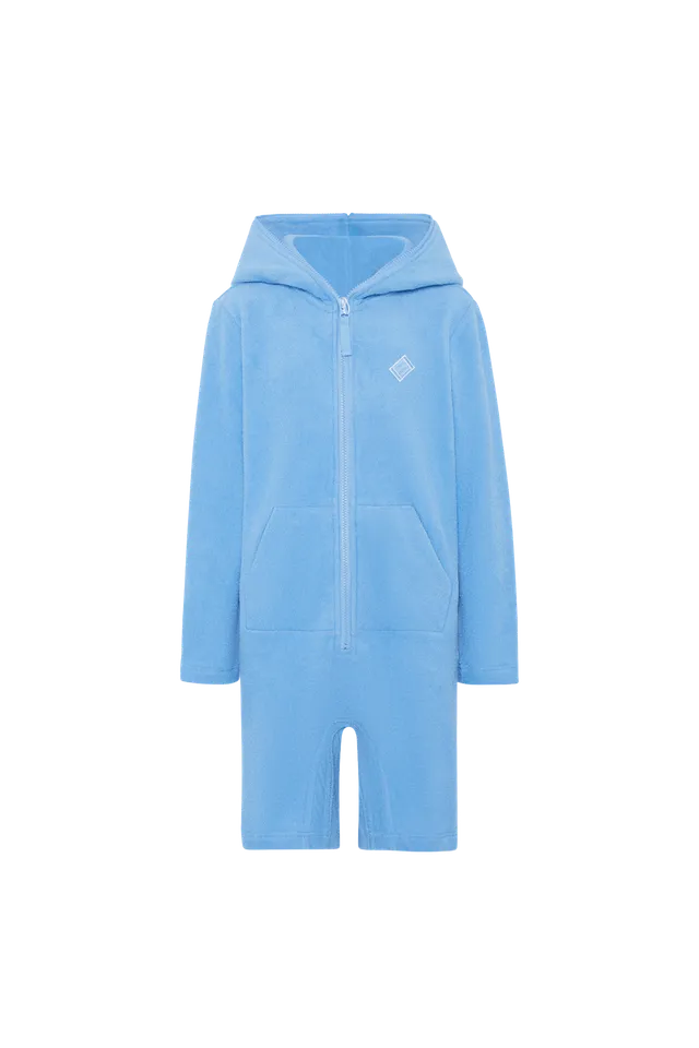 onepiece-towel-club-short-kids-jumpsuit-frottee-mid-blue image 1