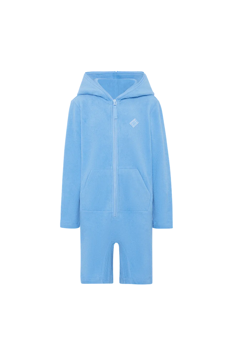 onepiece-towel-club-short-kids-jumpsuit-frottee-mid-blue image 1